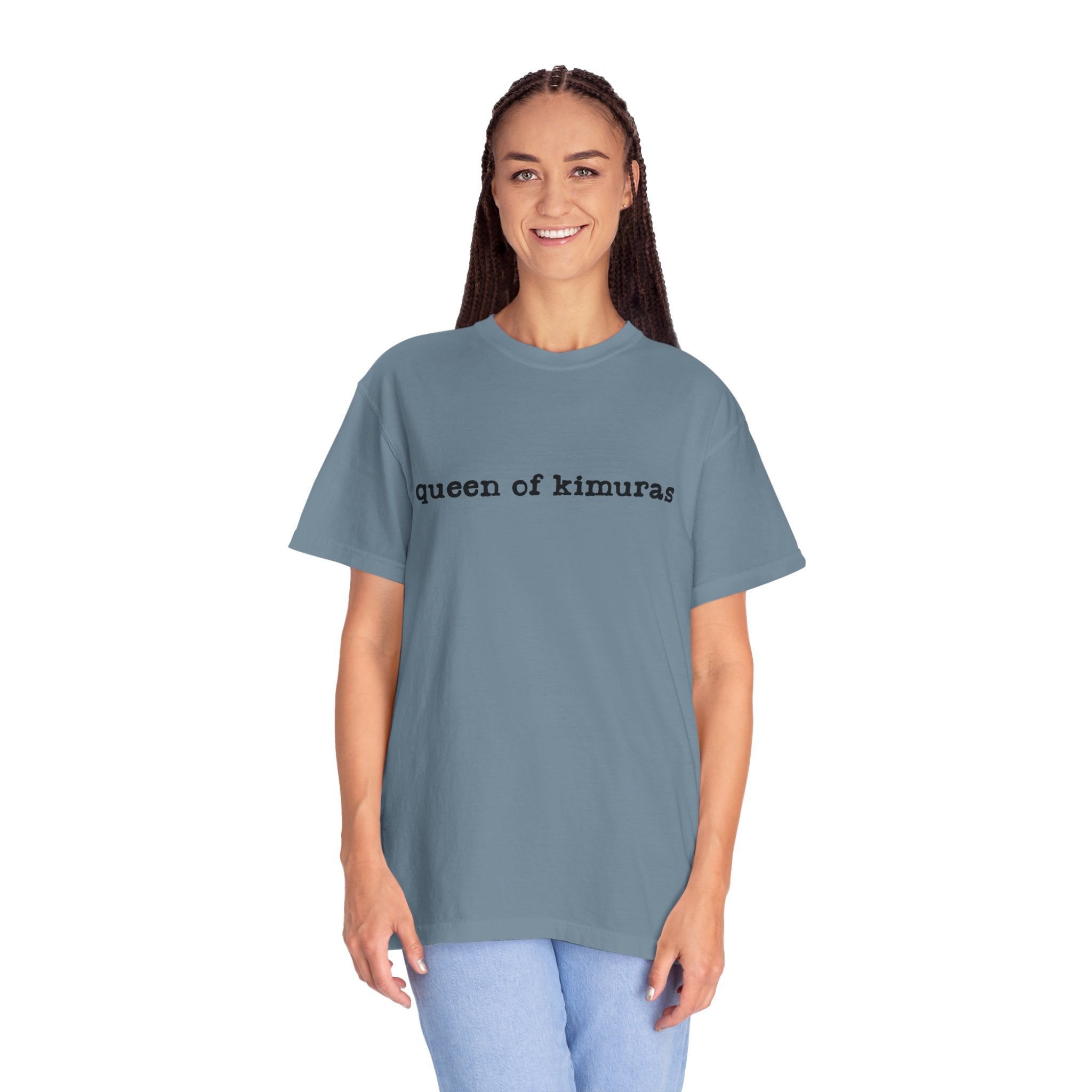 Queen of Kimuras T-Shirt — Minimal Text Graphic Tee