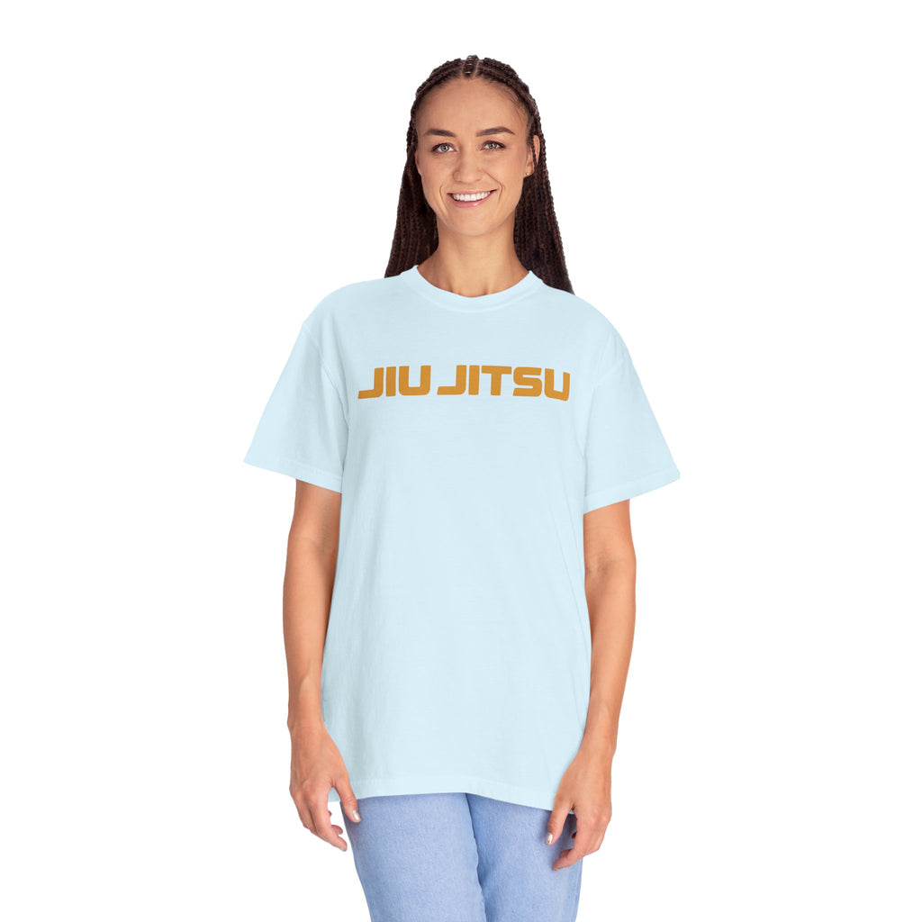 orange jiu jitsu logo plain t-shirt