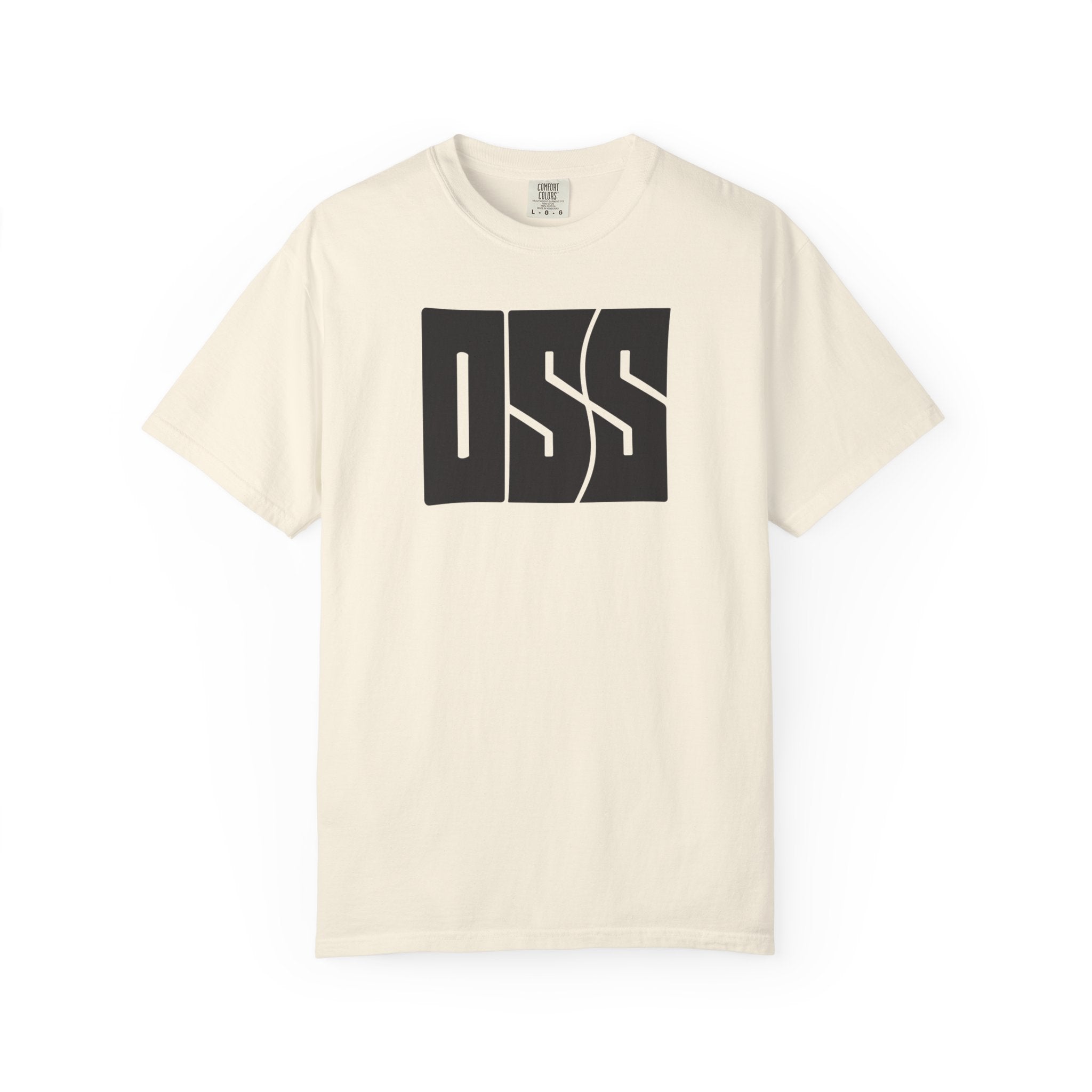 Oss brazilian jiu jitsu text graphic tee
