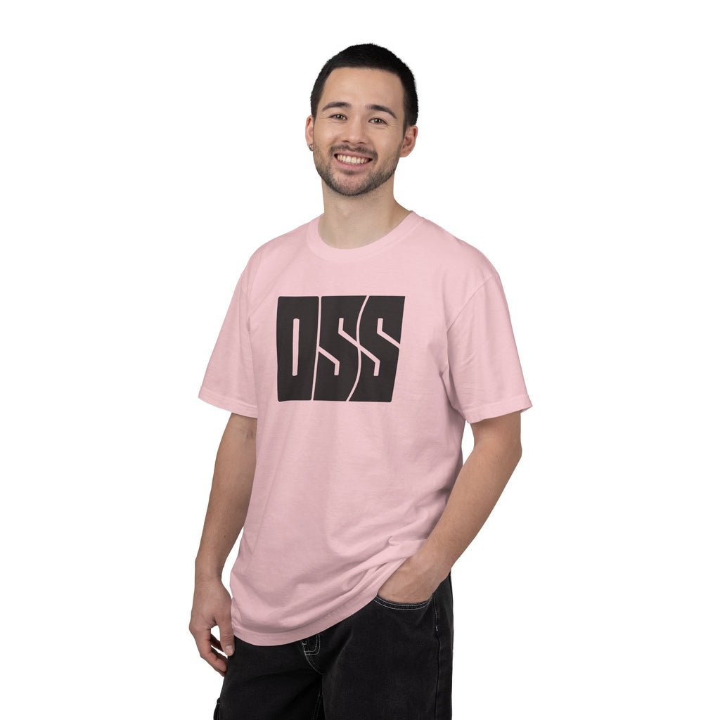 Oss brazilian jiu jitsu text graphic tee
