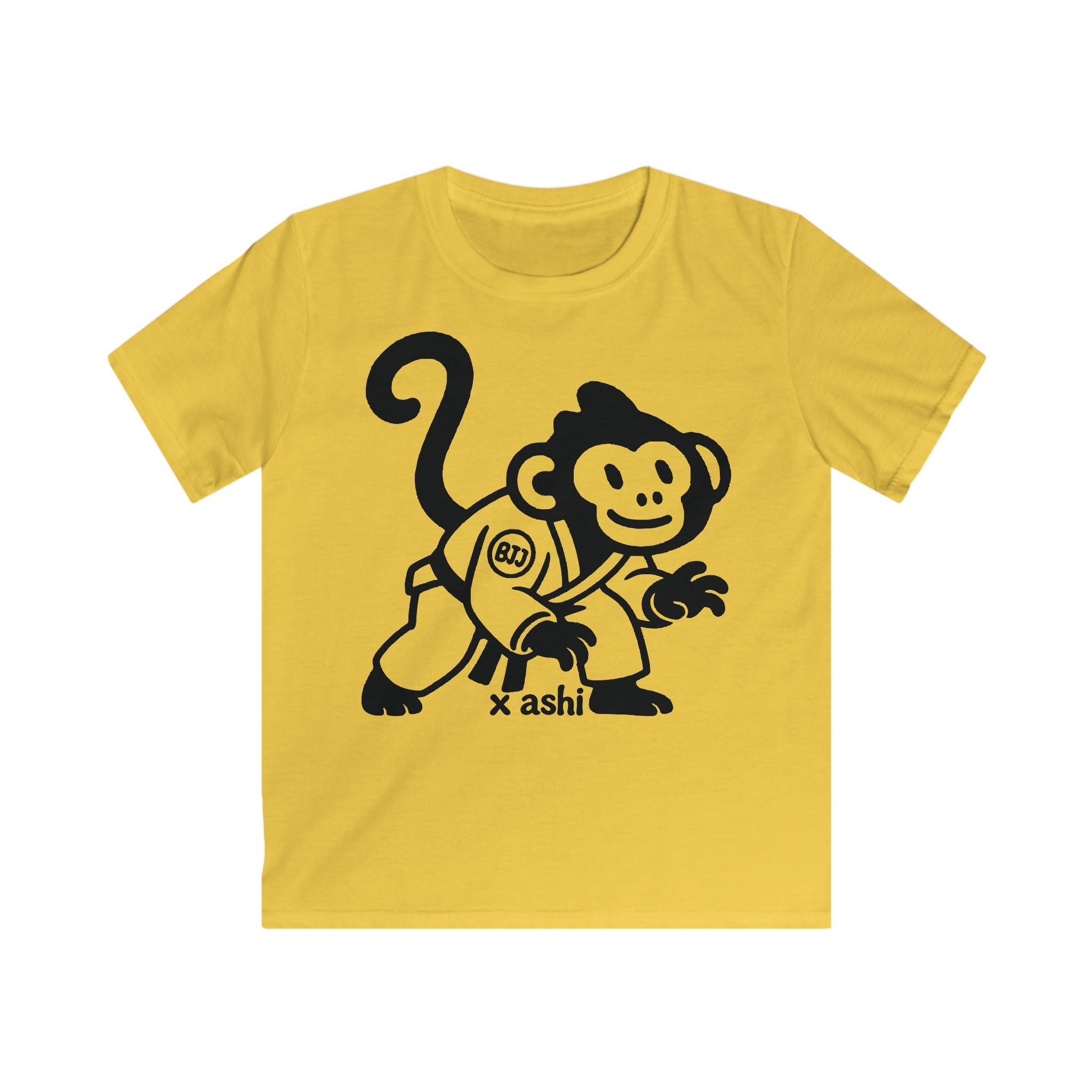 Playful Jiu-Jitsu Monkey Graphic Tee - Kids t-shirt