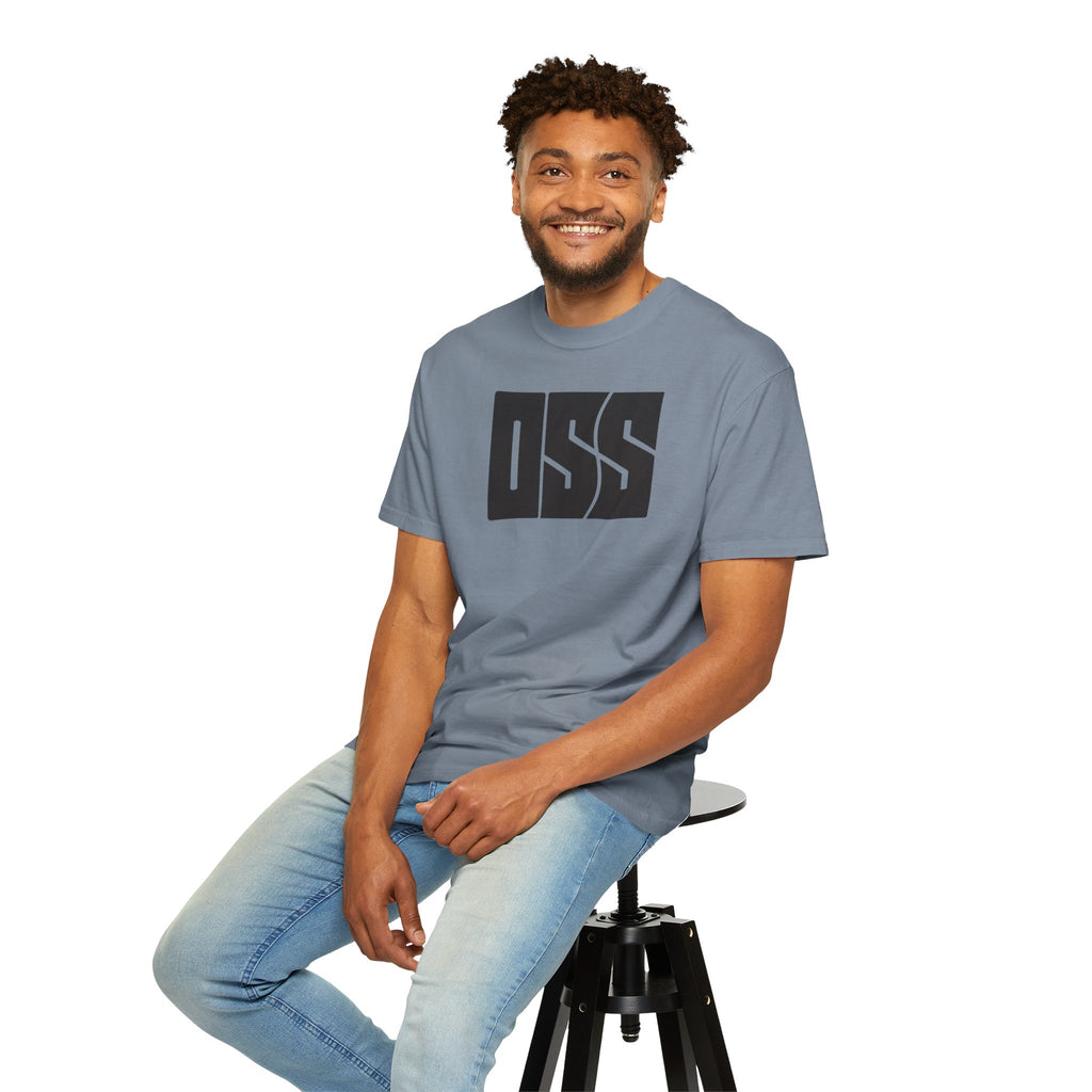 Oss brazilian jiu jitsu text graphic tee