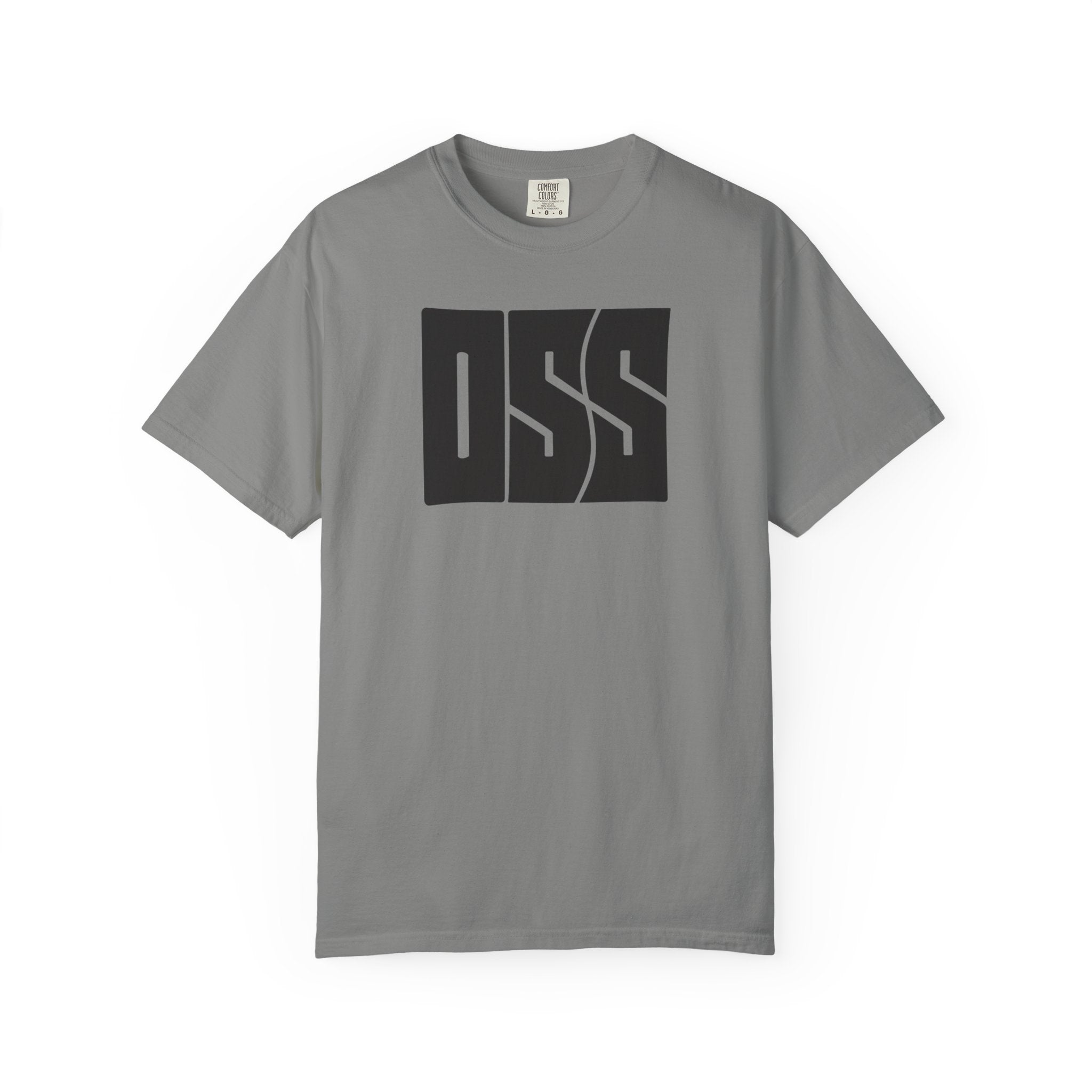 Oss brazilian jiu jitsu text graphic tee