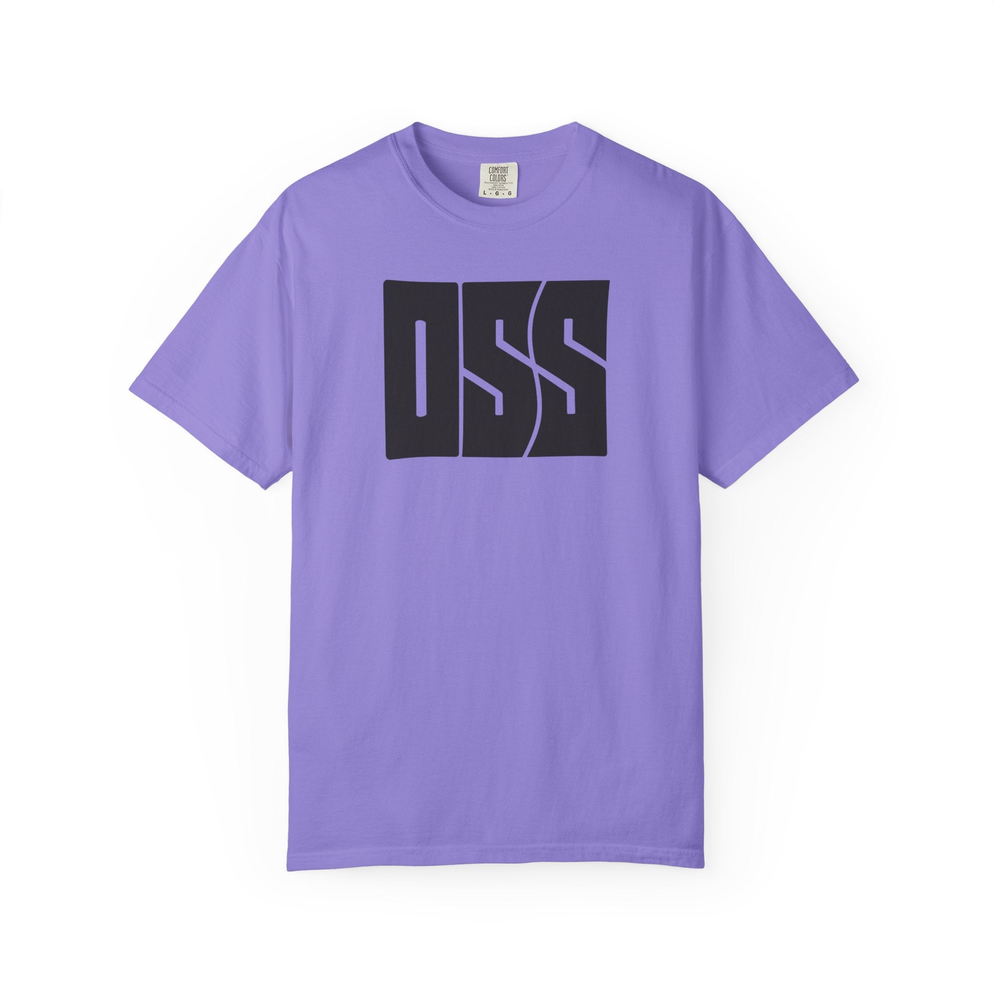 Oss brazilian jiu jitsu text graphic tee