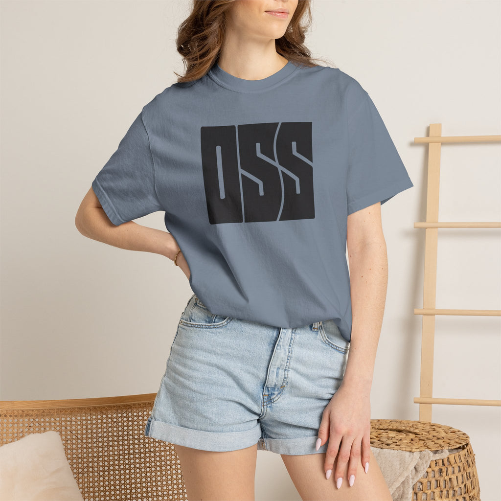 Oss brazilian jiu jitsu text graphic tee