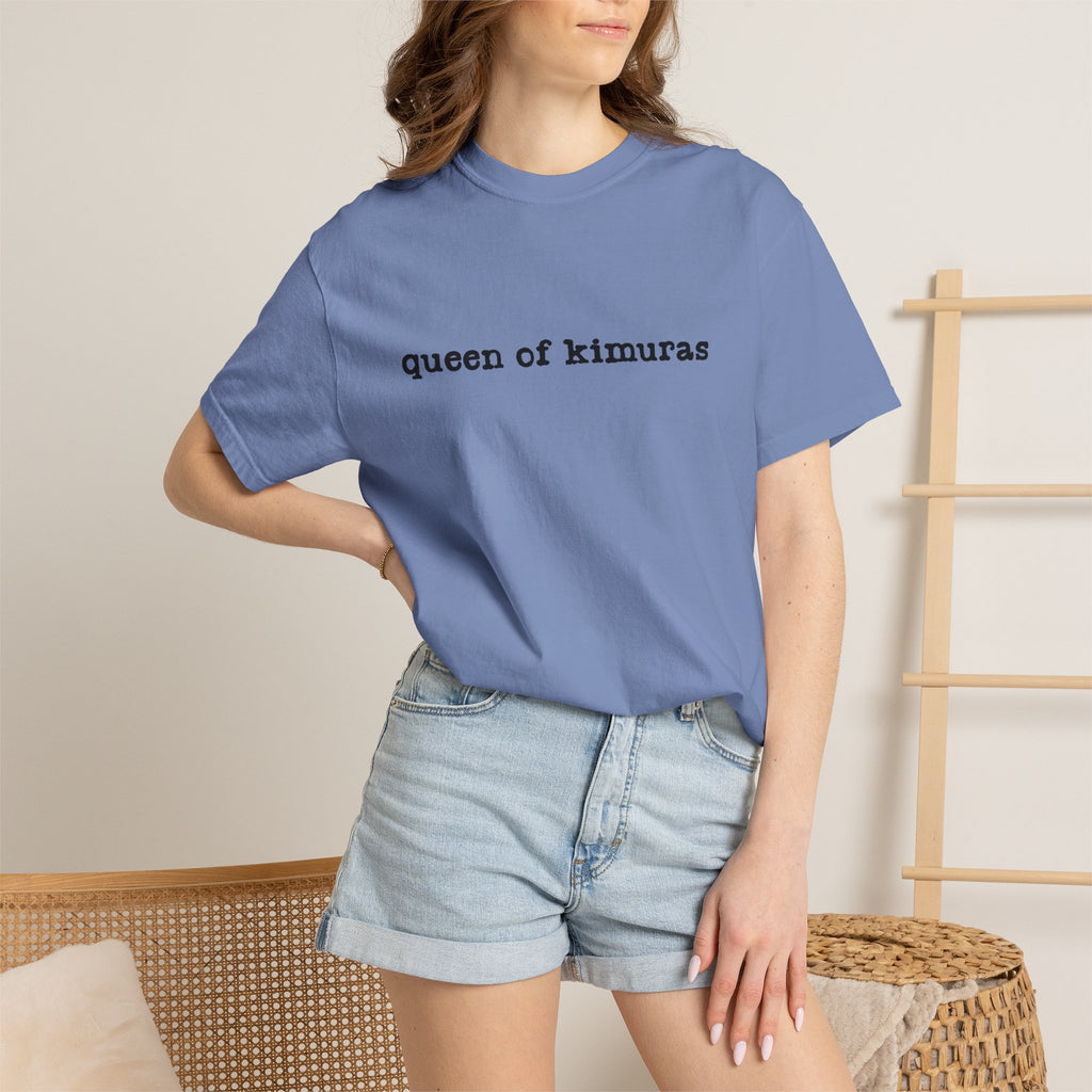 Queen of Kimuras T-Shirt — Minimal Text Graphic Tee