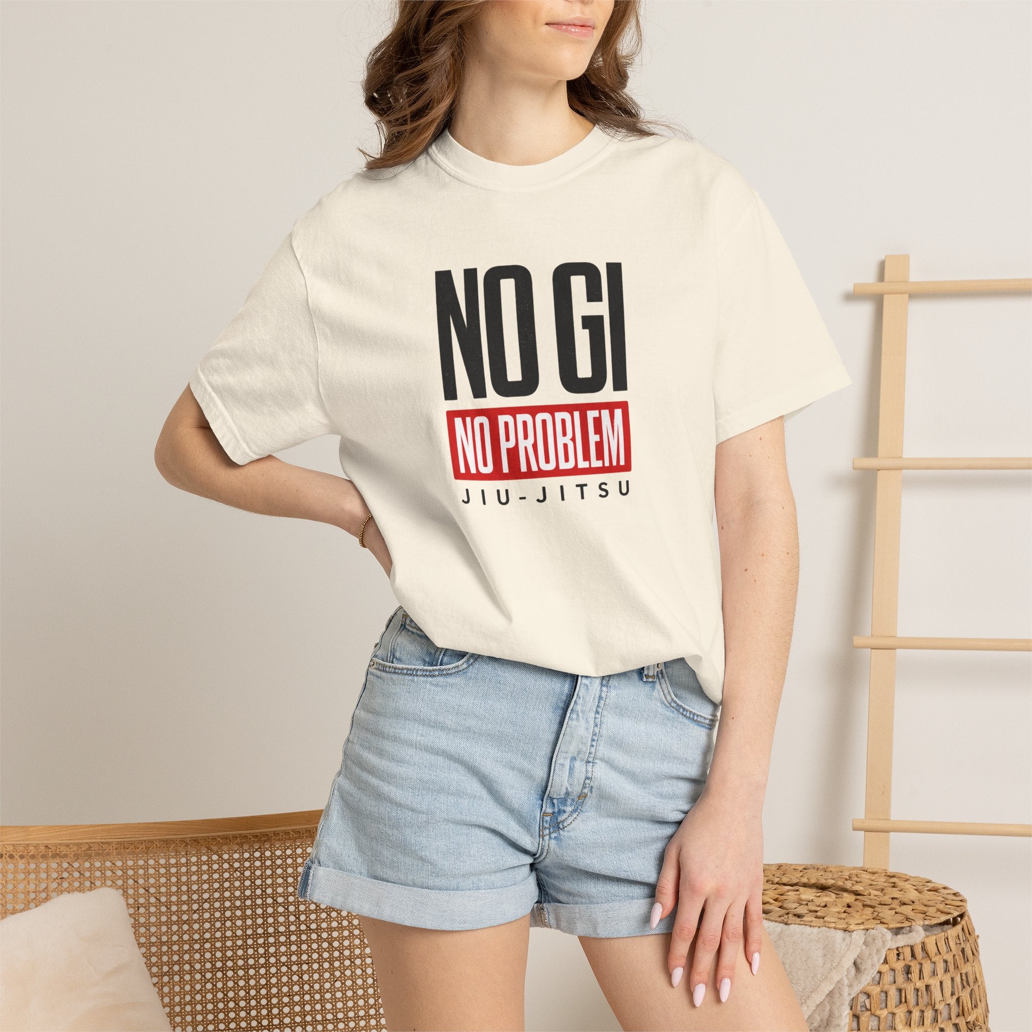 No Gi No Problem Jiu-Jitsu Graphic Tee