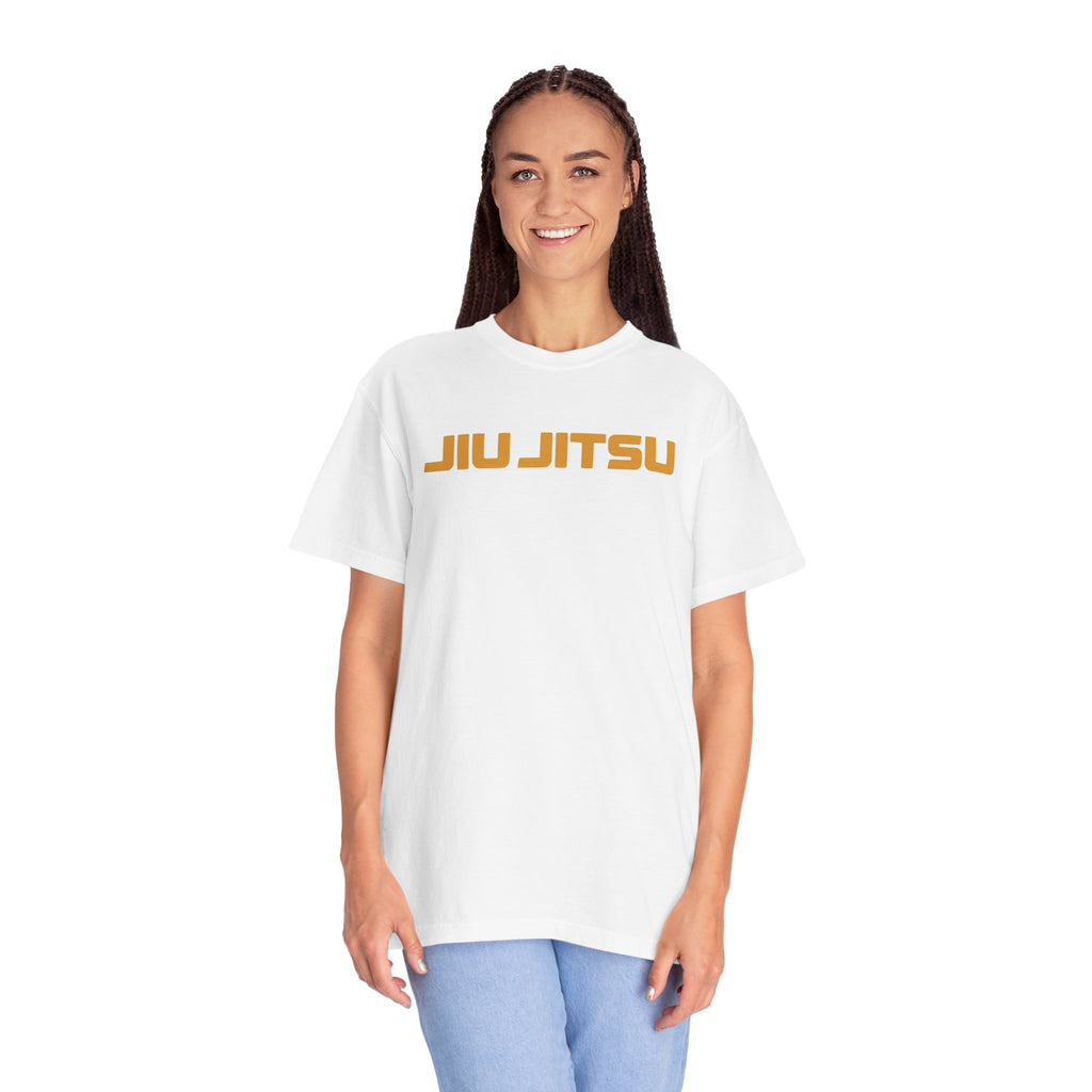 orange jiu jitsu logo plain t-shirt