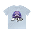 Kids Jiu Jitsu Monster T‑Shirt — Cute Purple Martial Arts Tee for Boys & Girls