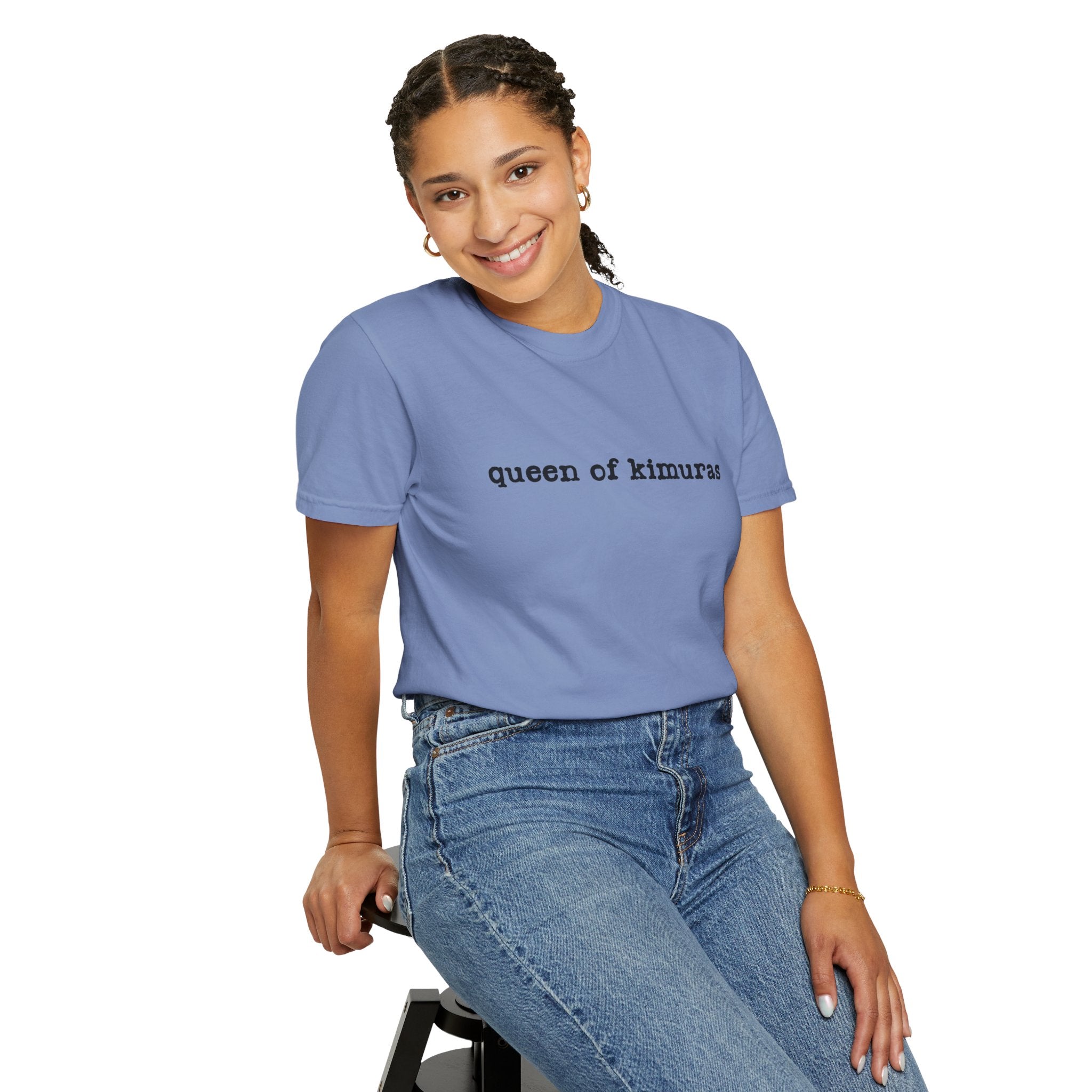 Queen of Kimuras T-Shirt — Minimal Text Graphic Tee