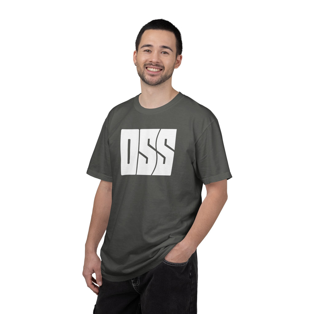 Oss brazilian jiu jitsu text graphic tee