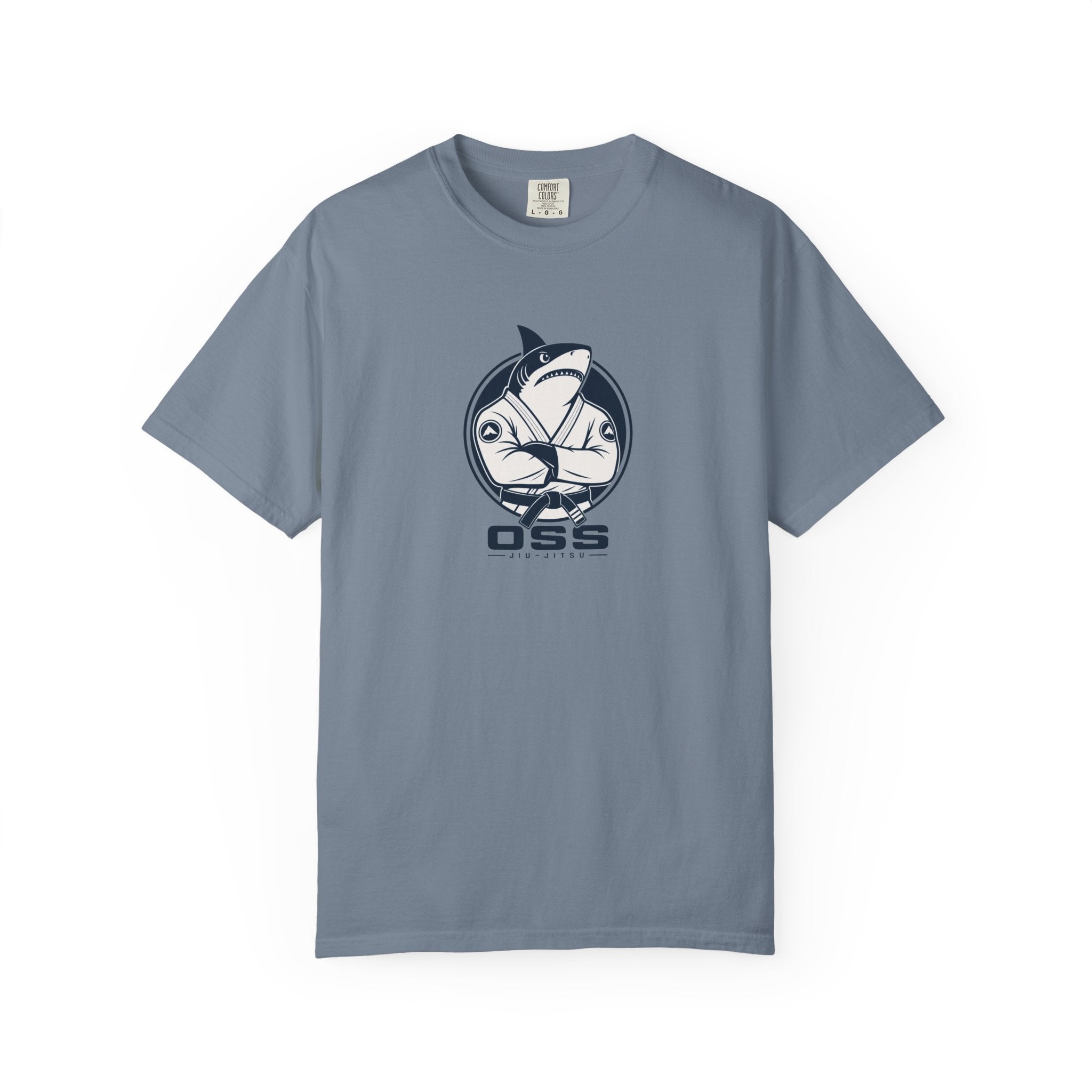 Jiu Jitsu Shark Logo Tee - OSS Graphic T-Shirt