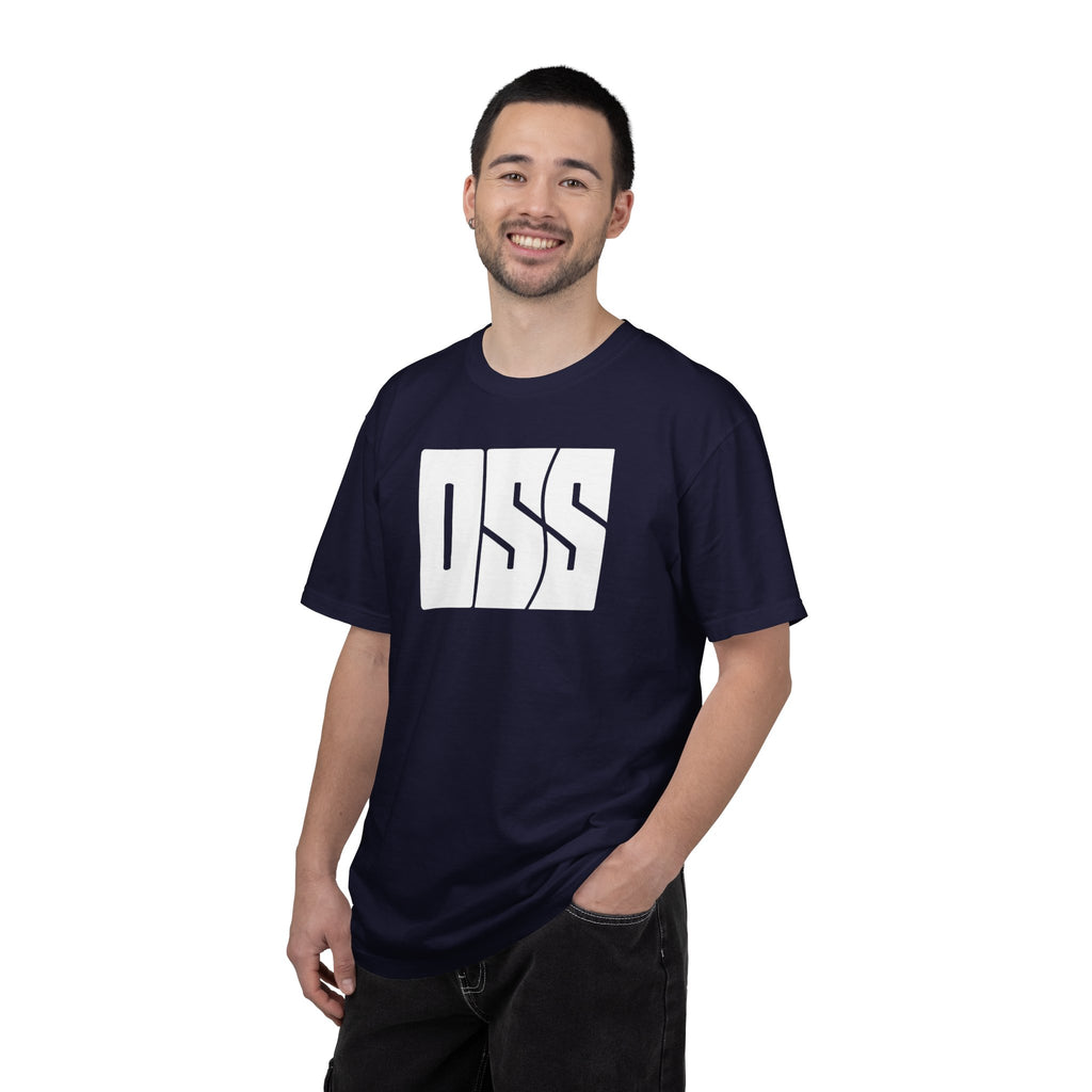 Oss brazilian jiu jitsu text graphic tee