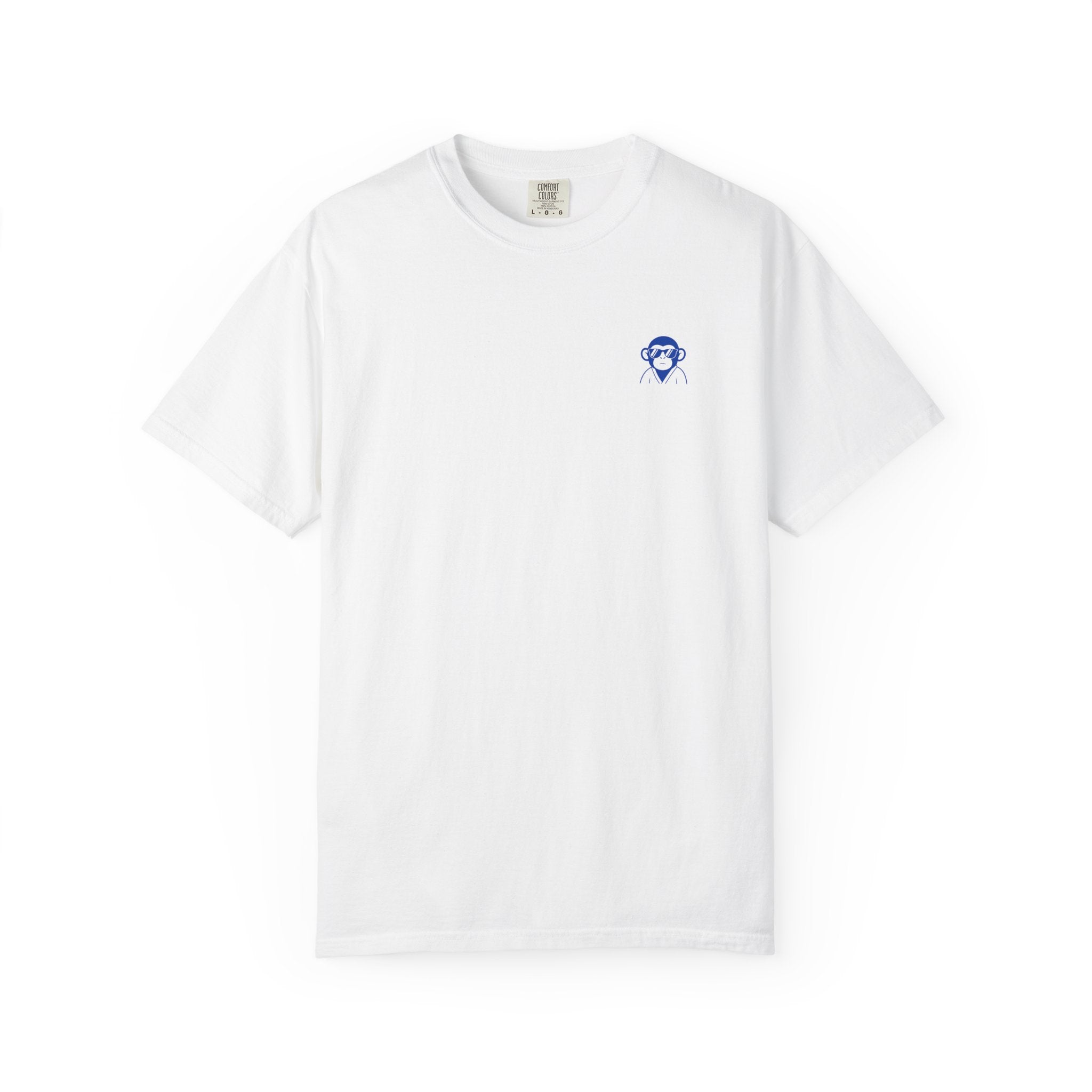 I Like Coffee and Sitting on People T-Shirt — Funny Monkey Graphic BJJ Tee
