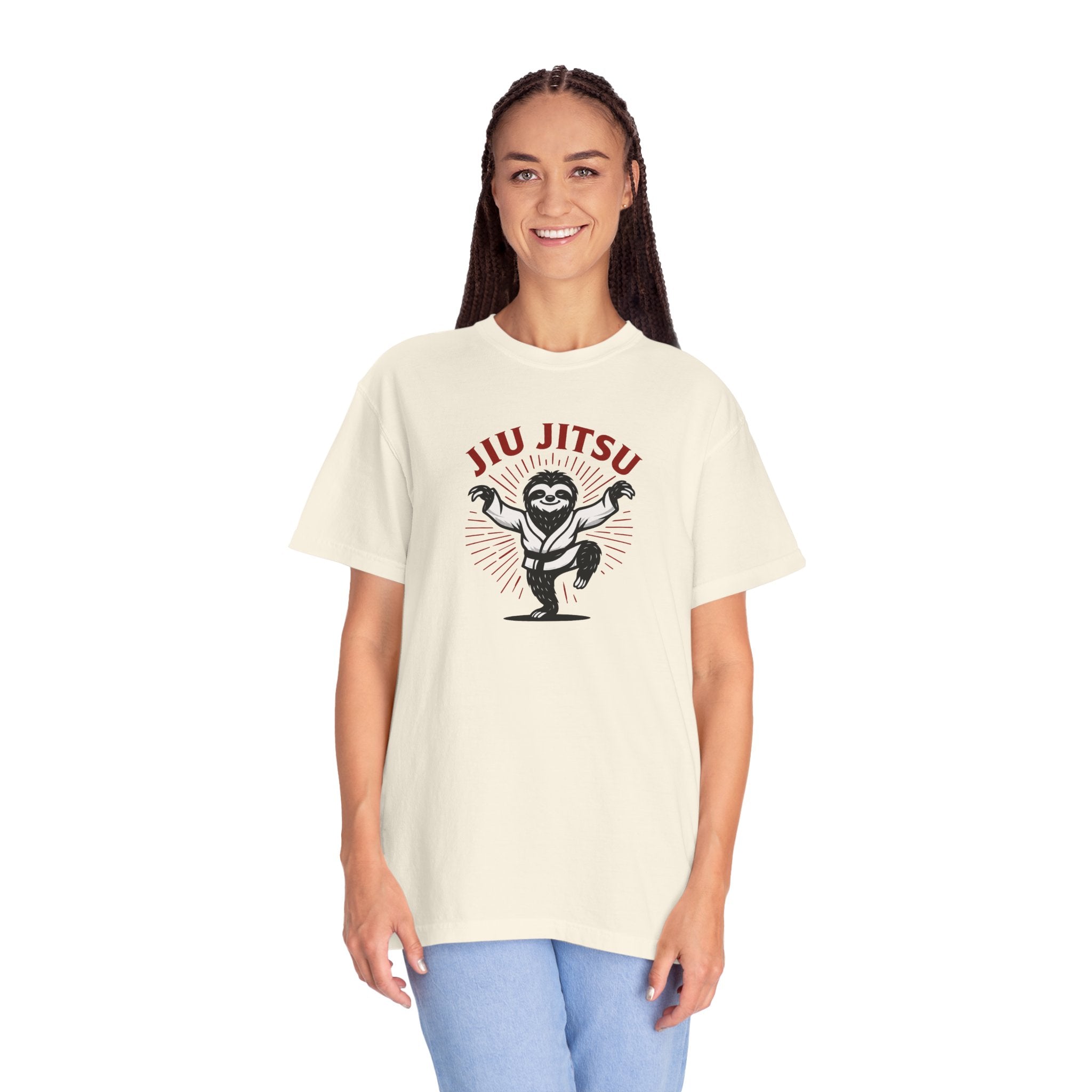 Jiu Jitsu Posing Sloth T-Shirt