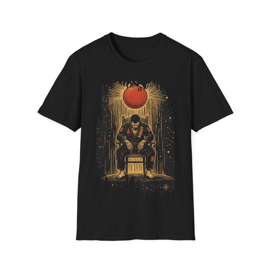 The Rising Sun Warrior: Brazilian Jiu-Jitsu Illustrated Tee