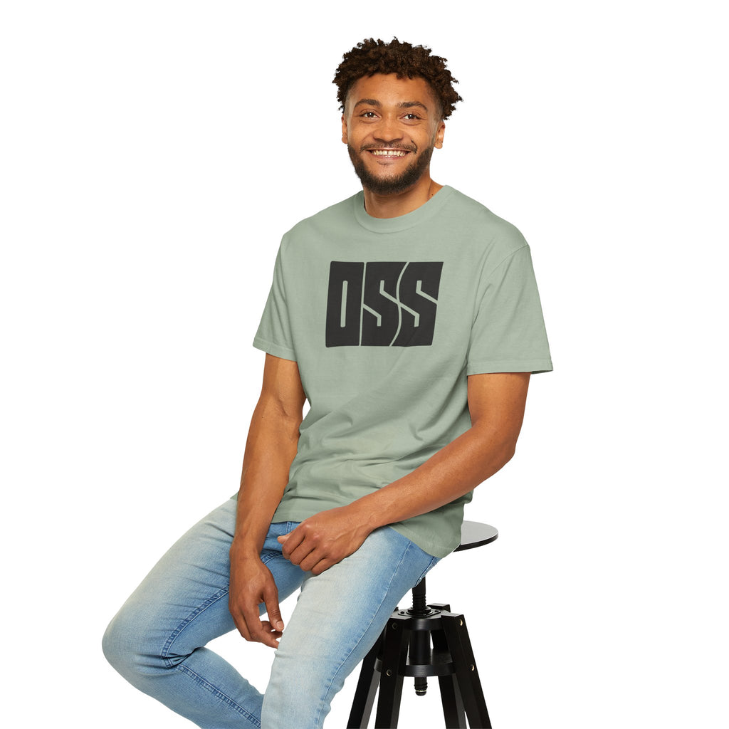 Oss brazilian jiu jitsu text graphic tee