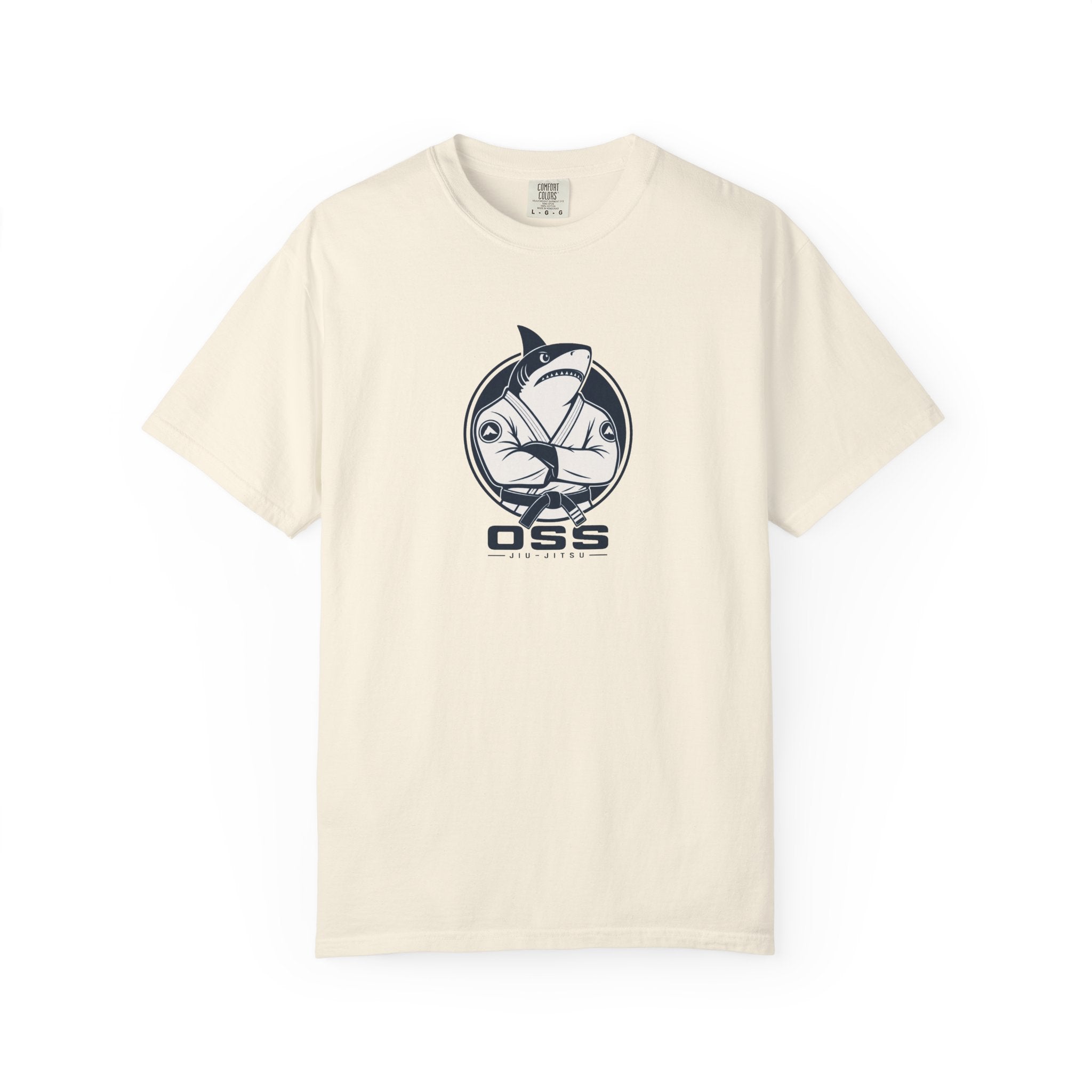 Jiu Jitsu Shark Logo Tee - OSS Graphic T-Shirt