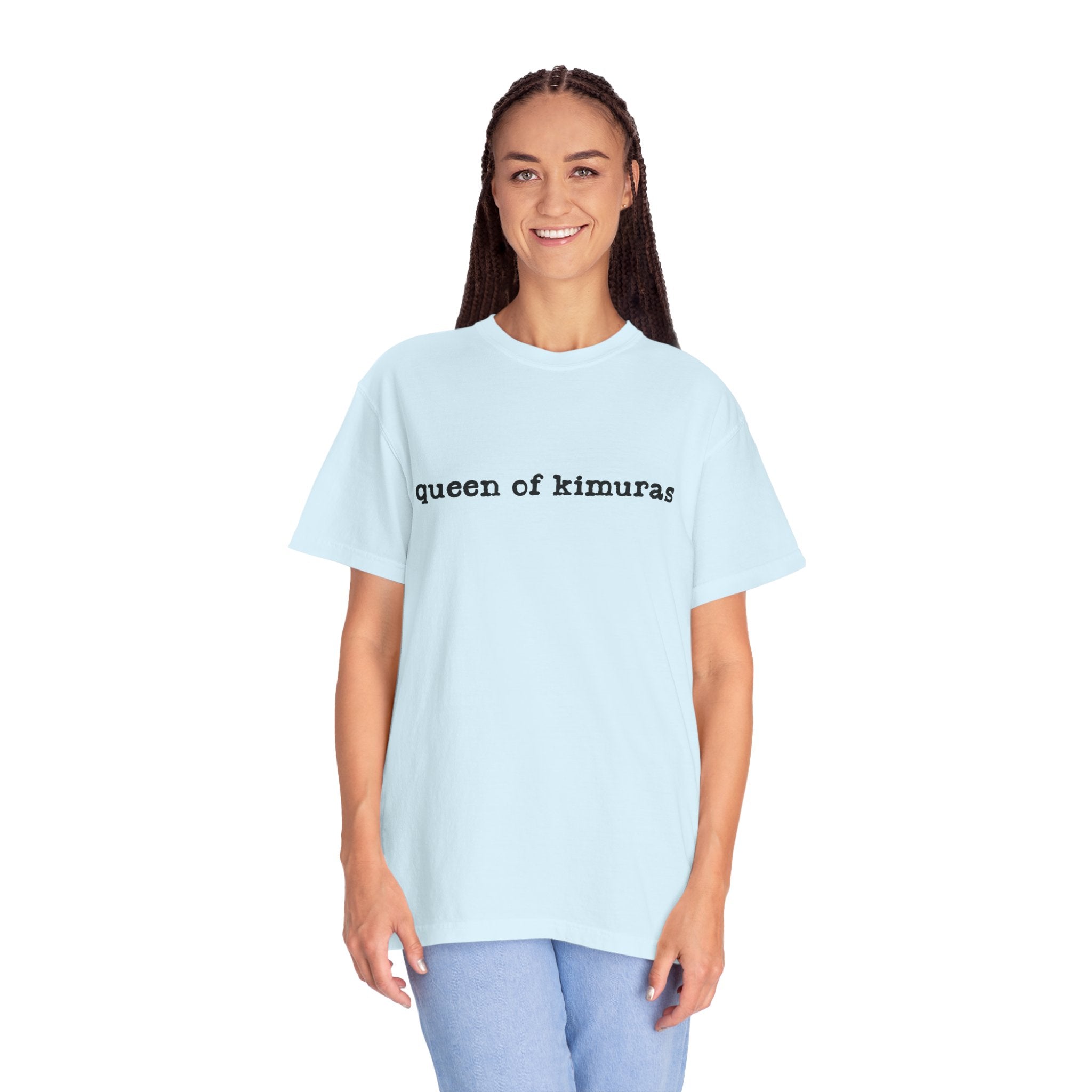 Queen of Kimuras T-Shirt — Minimal Text Graphic Tee