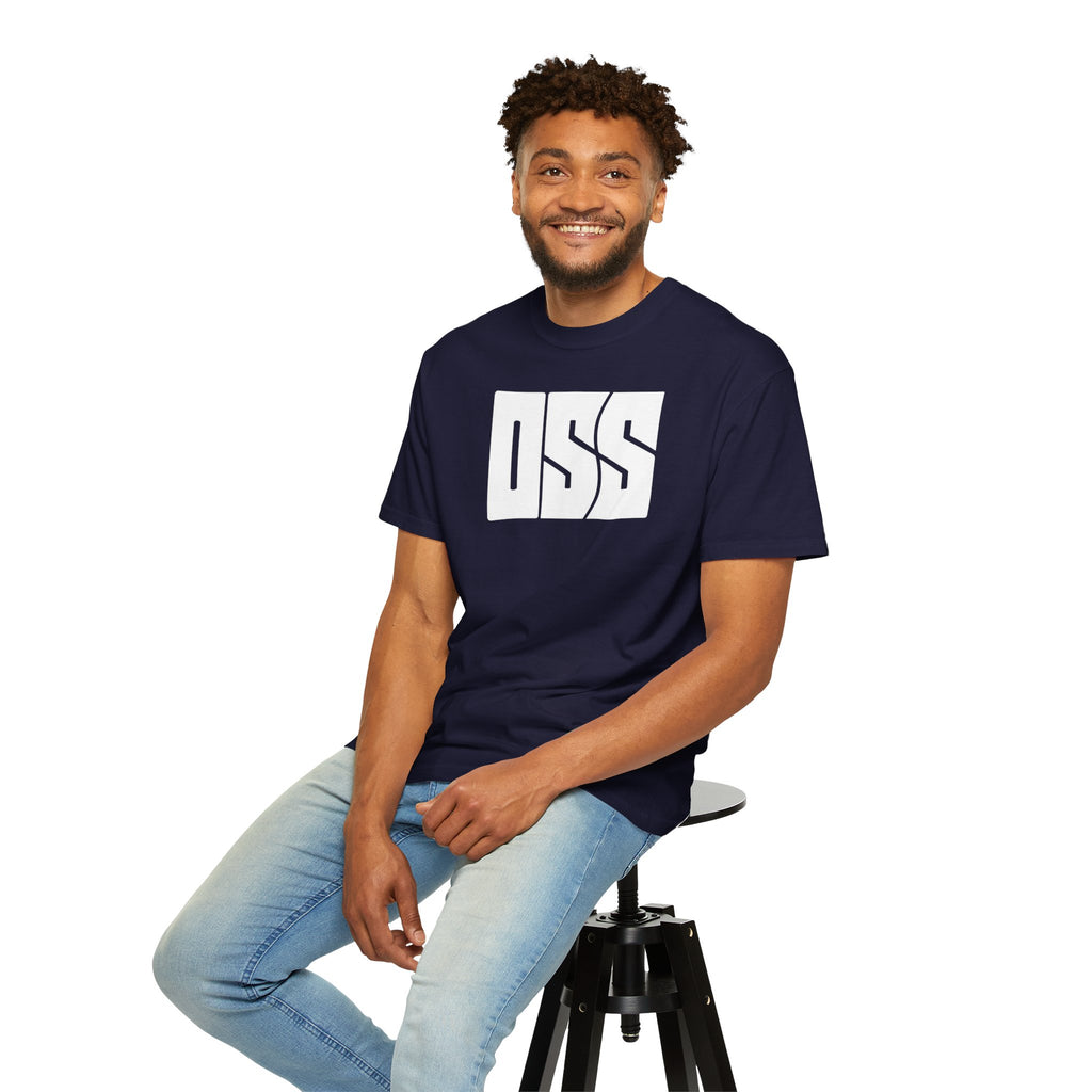 Oss brazilian jiu jitsu text graphic tee