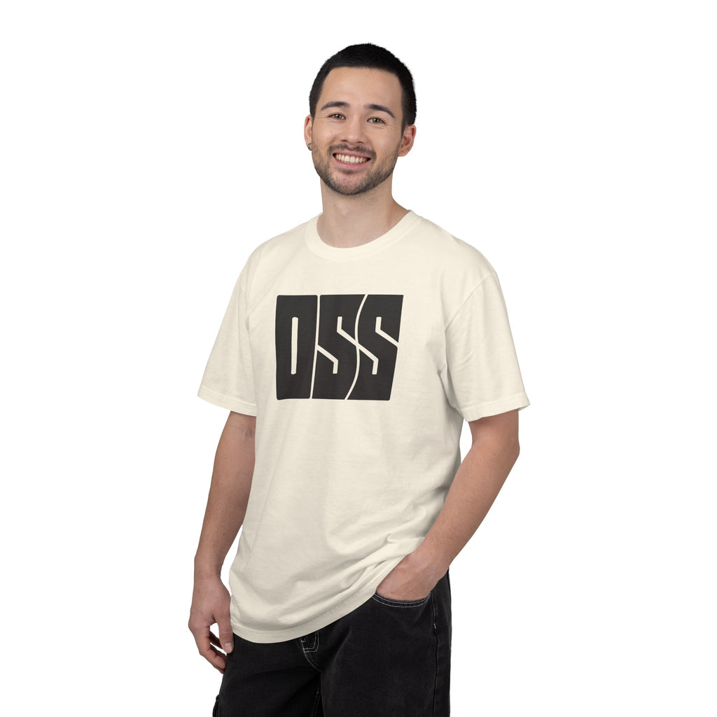 Oss brazilian jiu jitsu text graphic tee