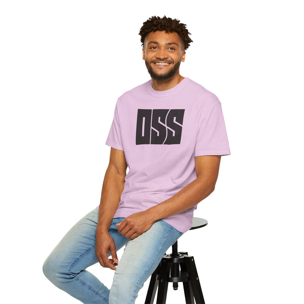 Oss brazilian jiu jitsu text graphic tee