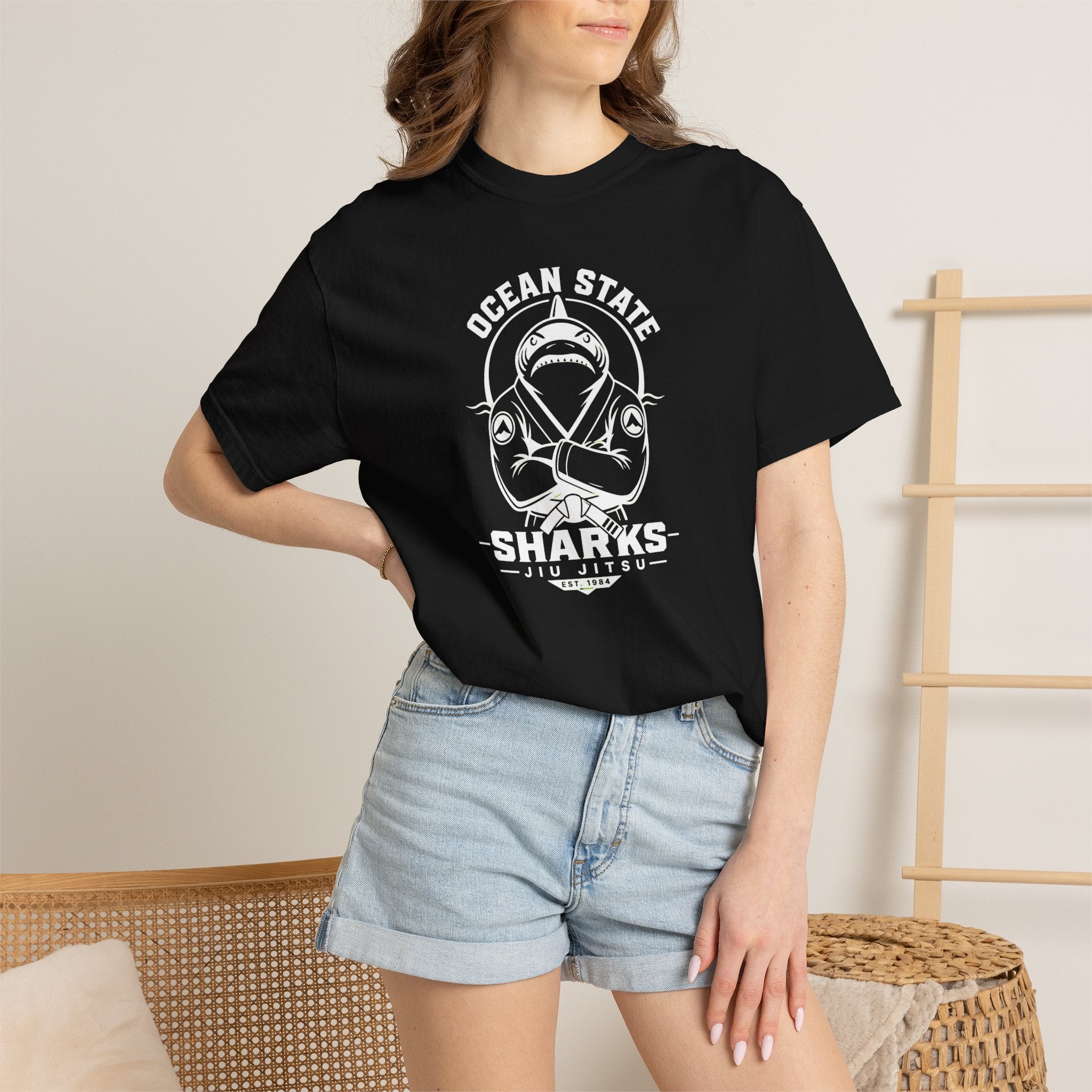 Ocean State Shark Jiu Jitsu T-Shirt