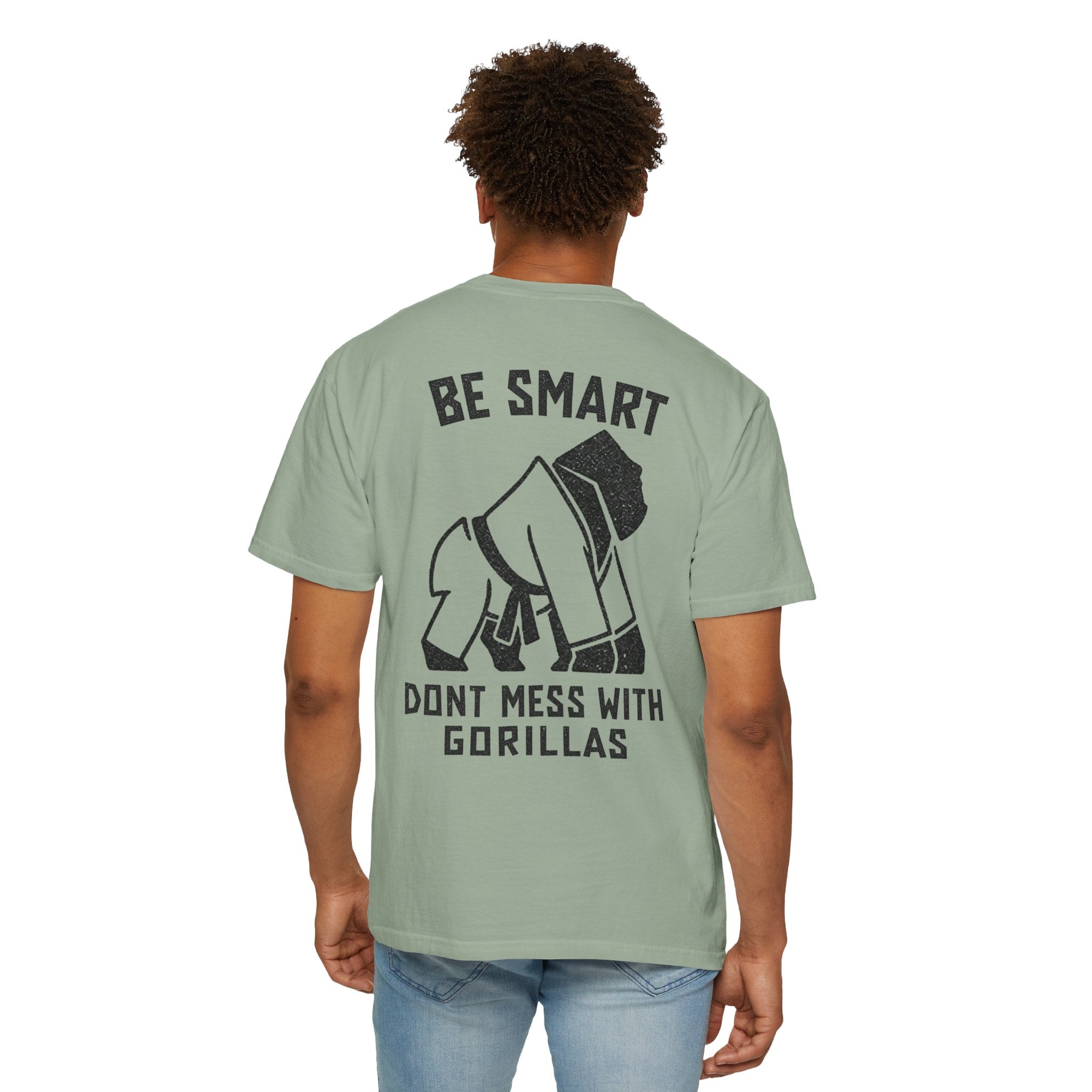 Be Smart, Don't Mess With Gorillas BJJ Graphic Tee