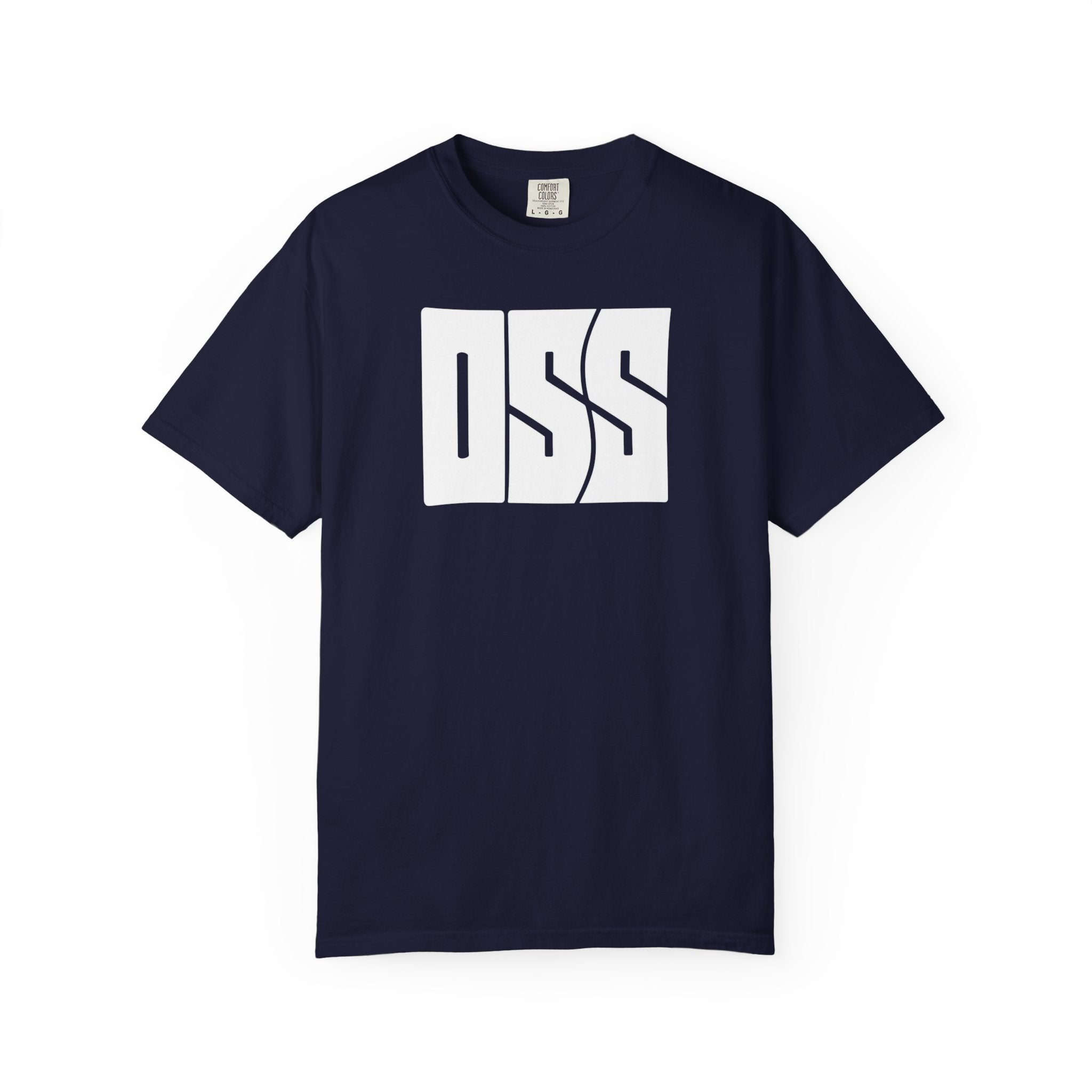 Oss brazilian jiu jitsu text graphic tee