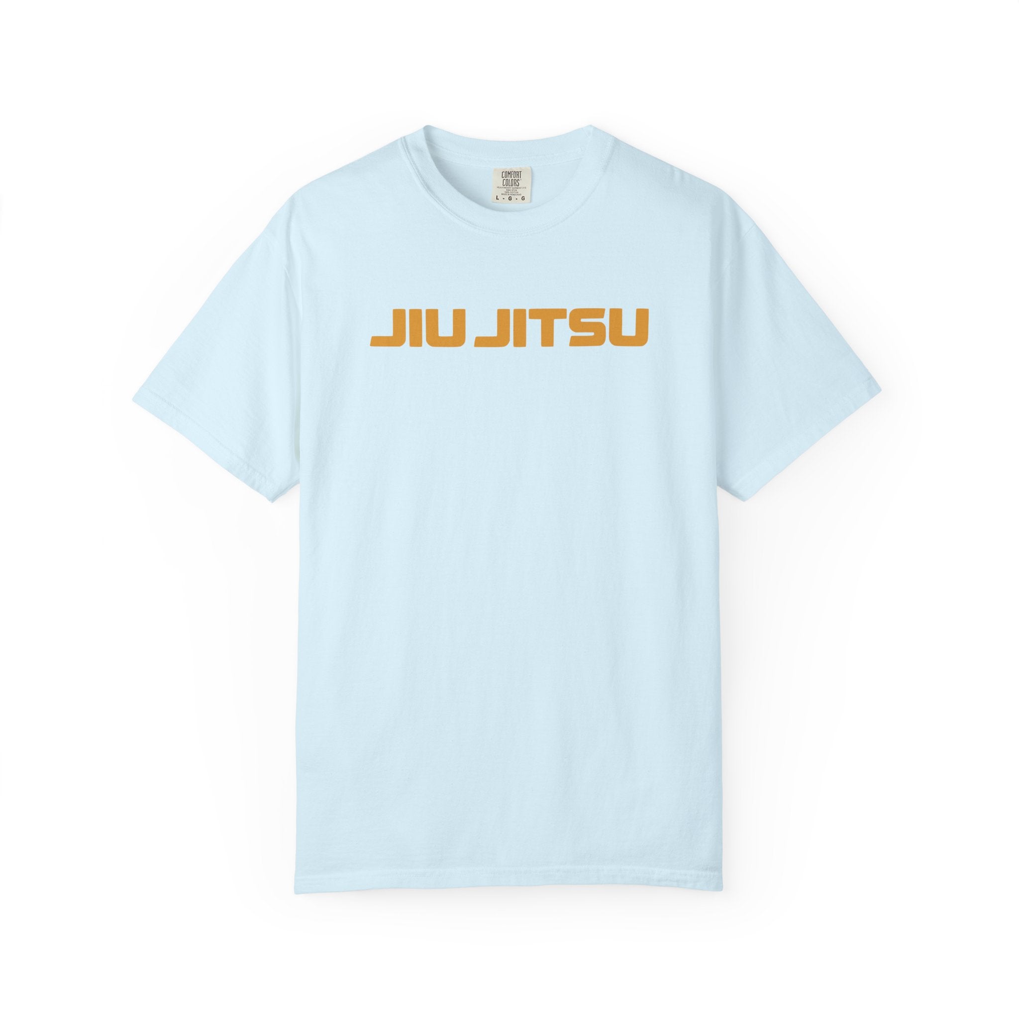 orange jiu jitsu logo plain t-shirt