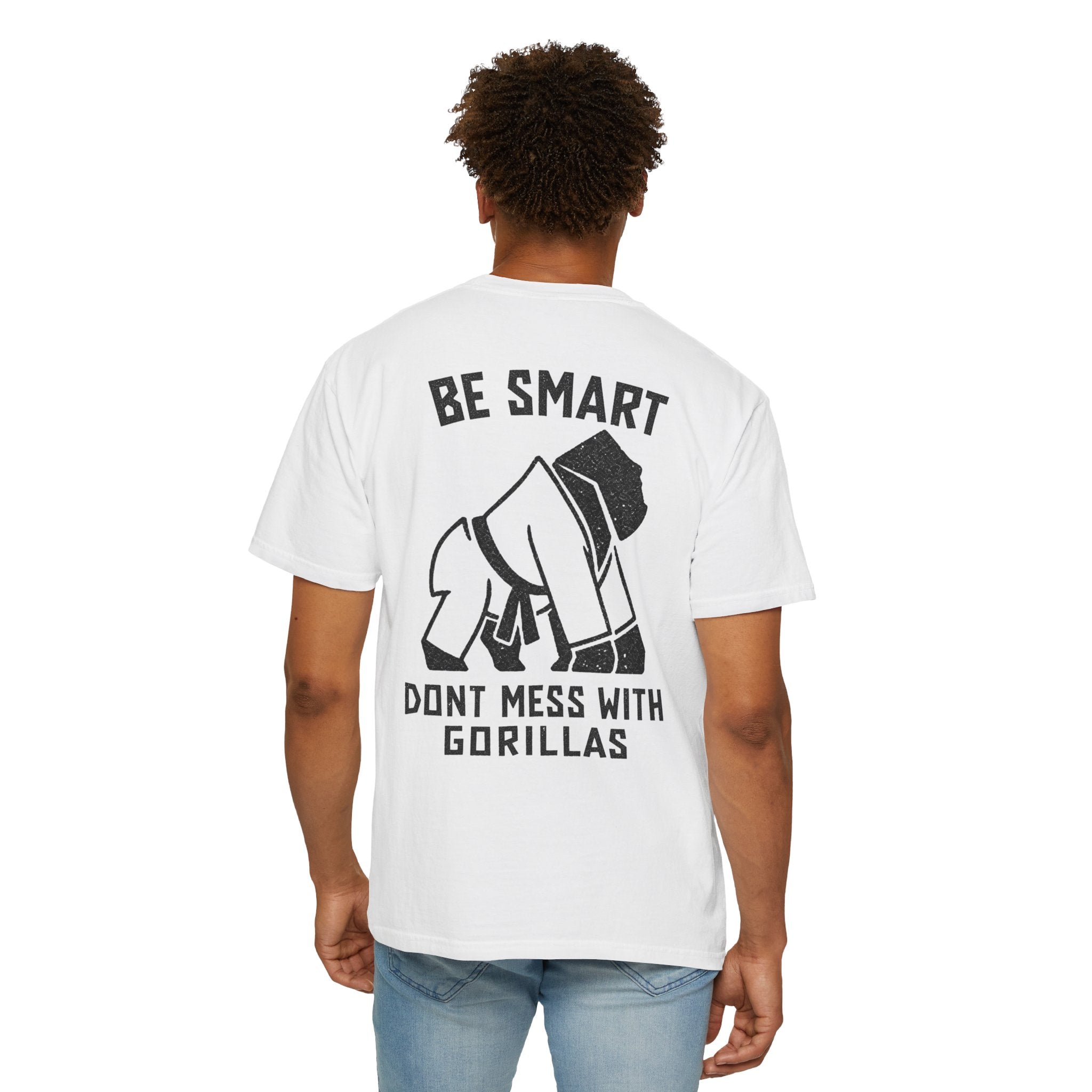 Be Smart, Don't Mess With Gorillas BJJ Graphic Tee