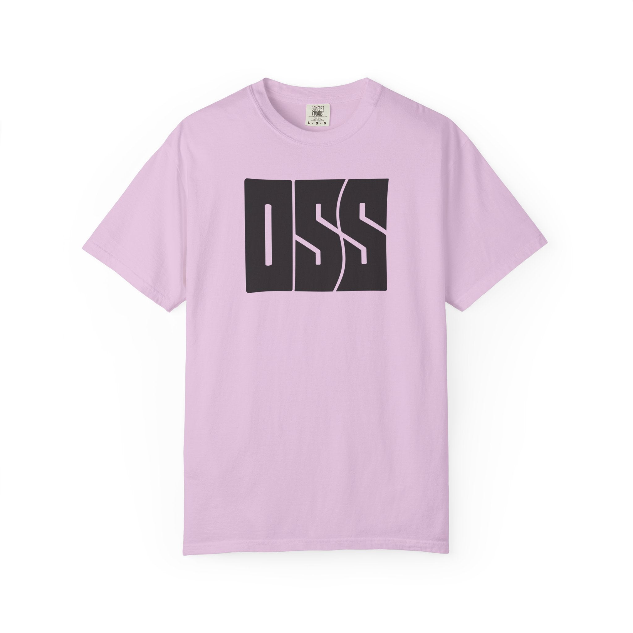 Oss brazilian jiu jitsu text graphic tee
