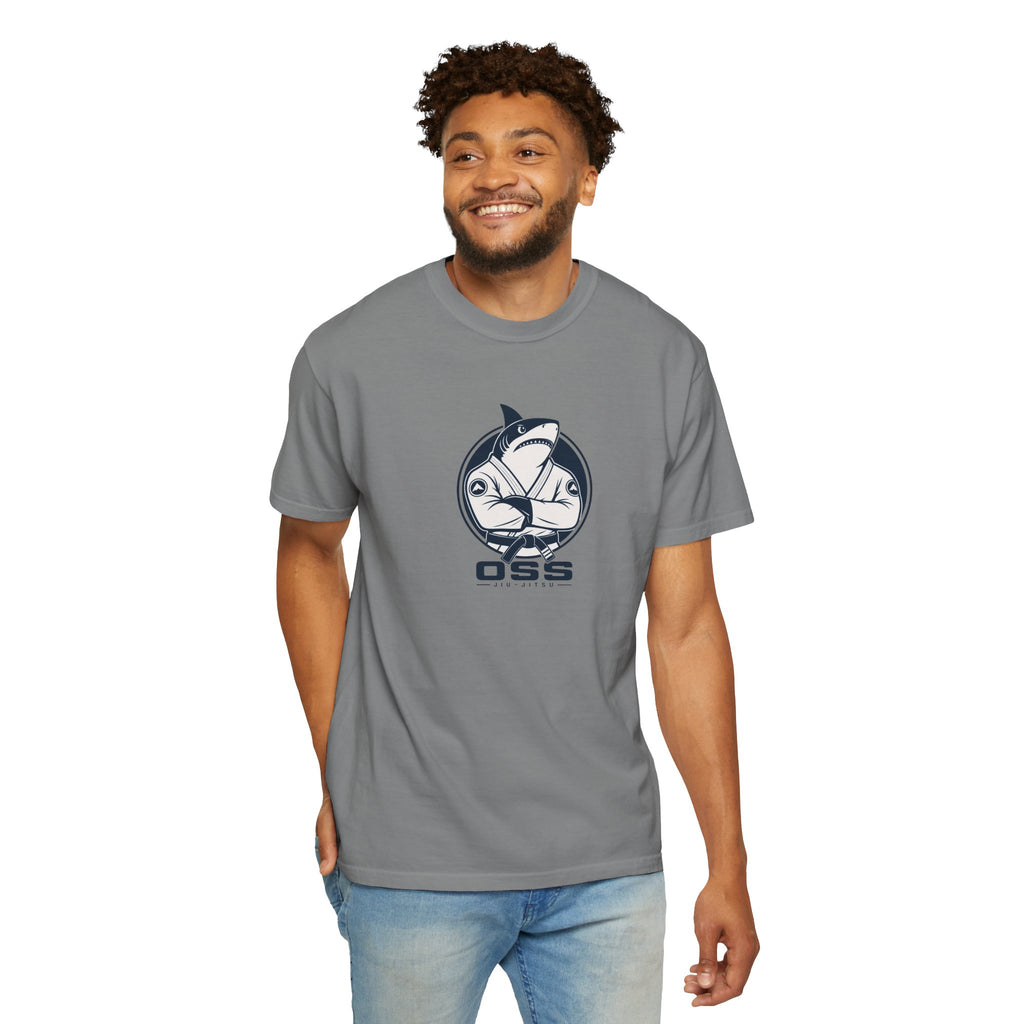 Jiu Jitsu Shark Logo Tee - OSS Graphic T-Shirt