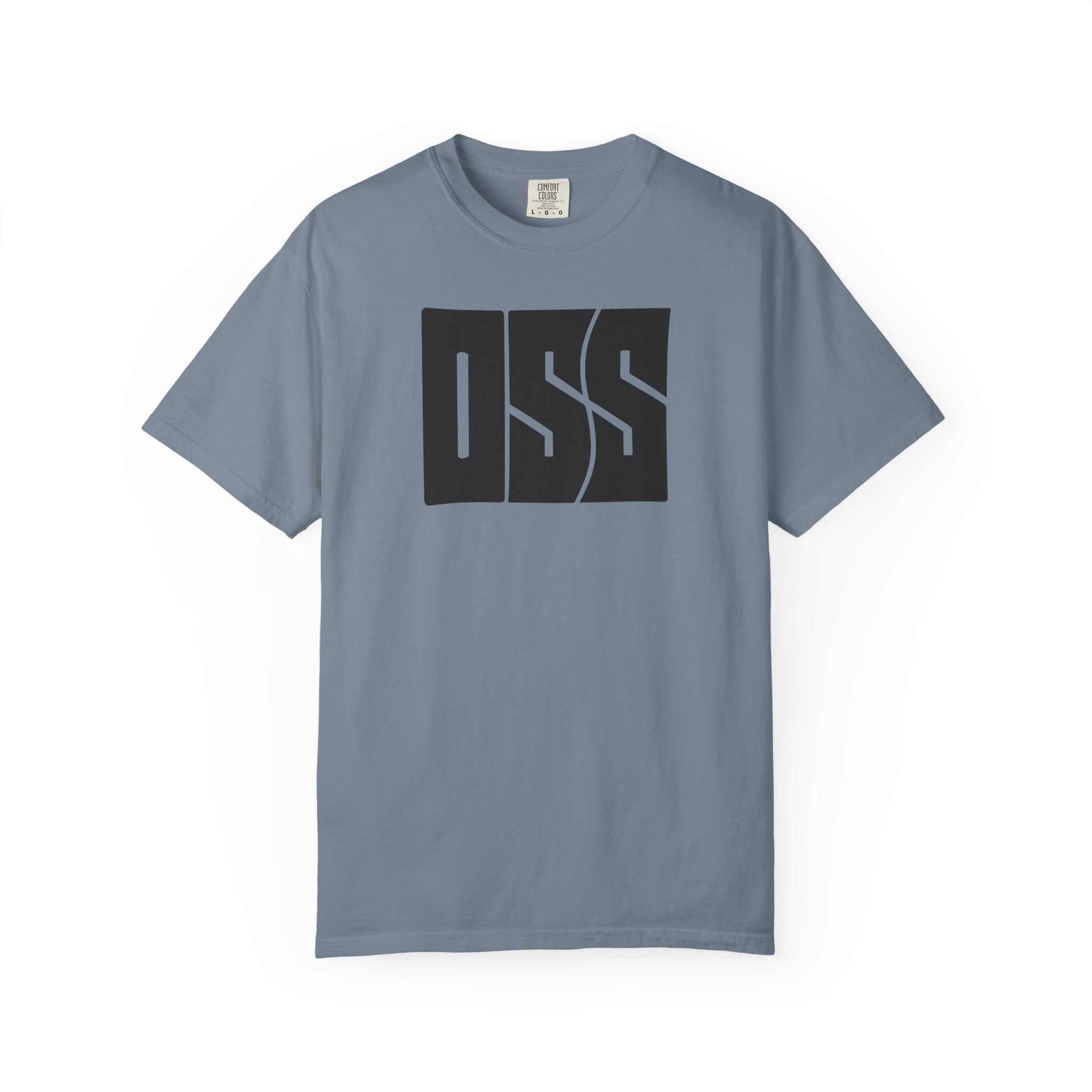 Oss brazilian jiu jitsu text graphic tee