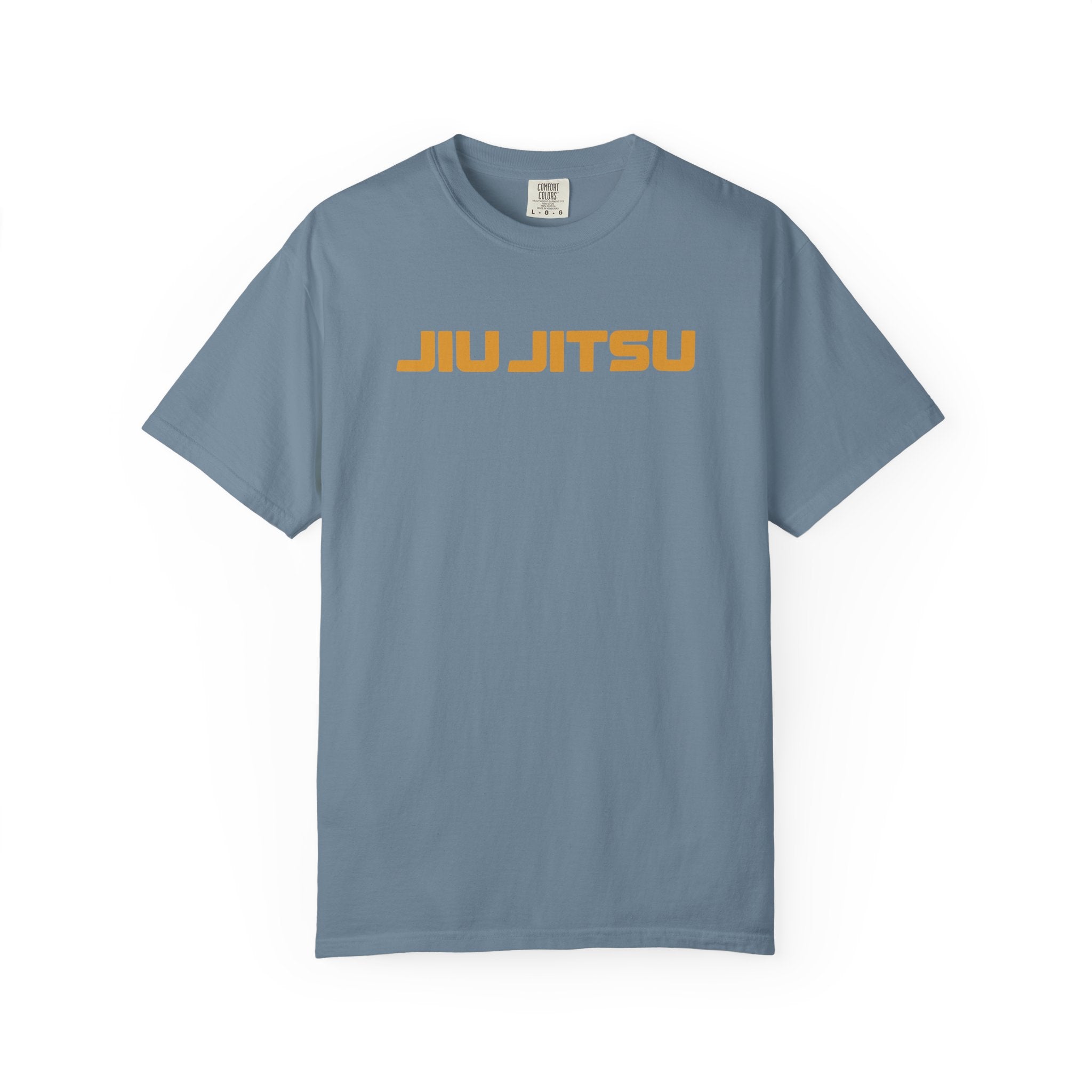 orange jiu jitsu logo plain t-shirt