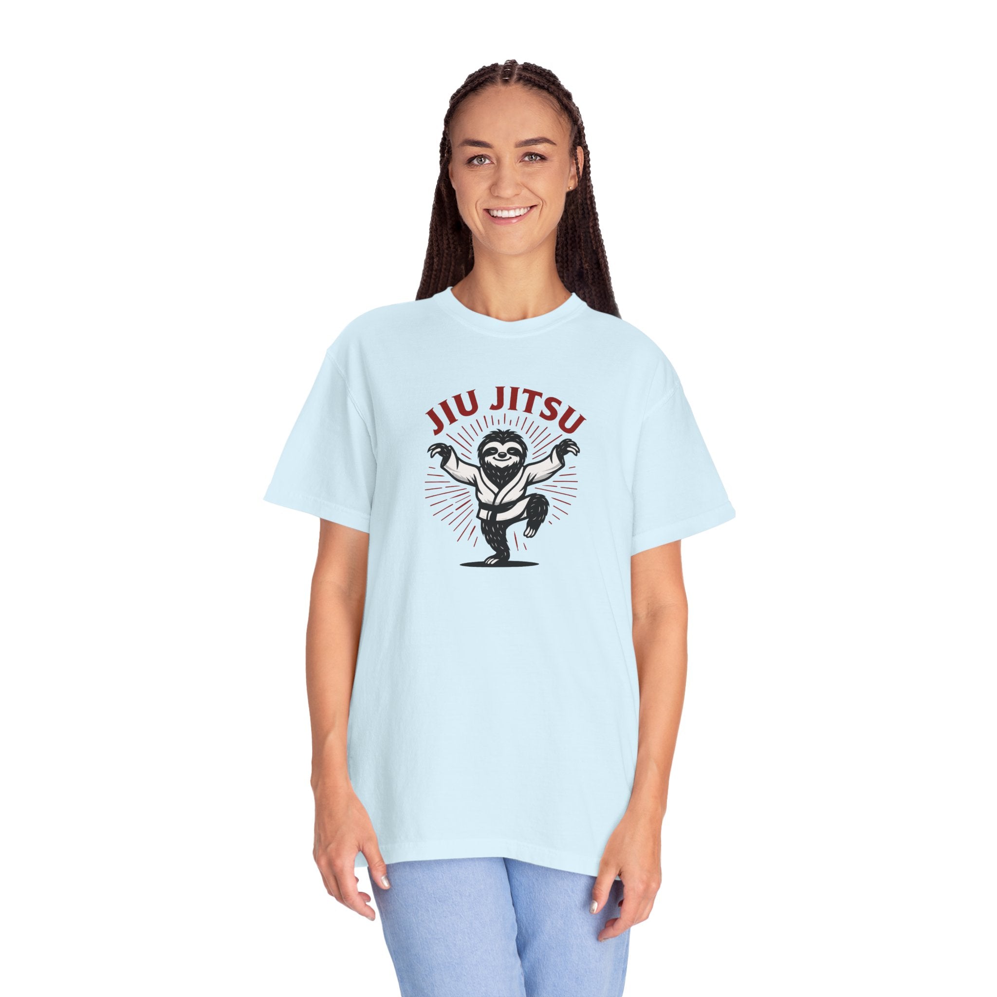 Jiu Jitsu Posing Sloth T-Shirt