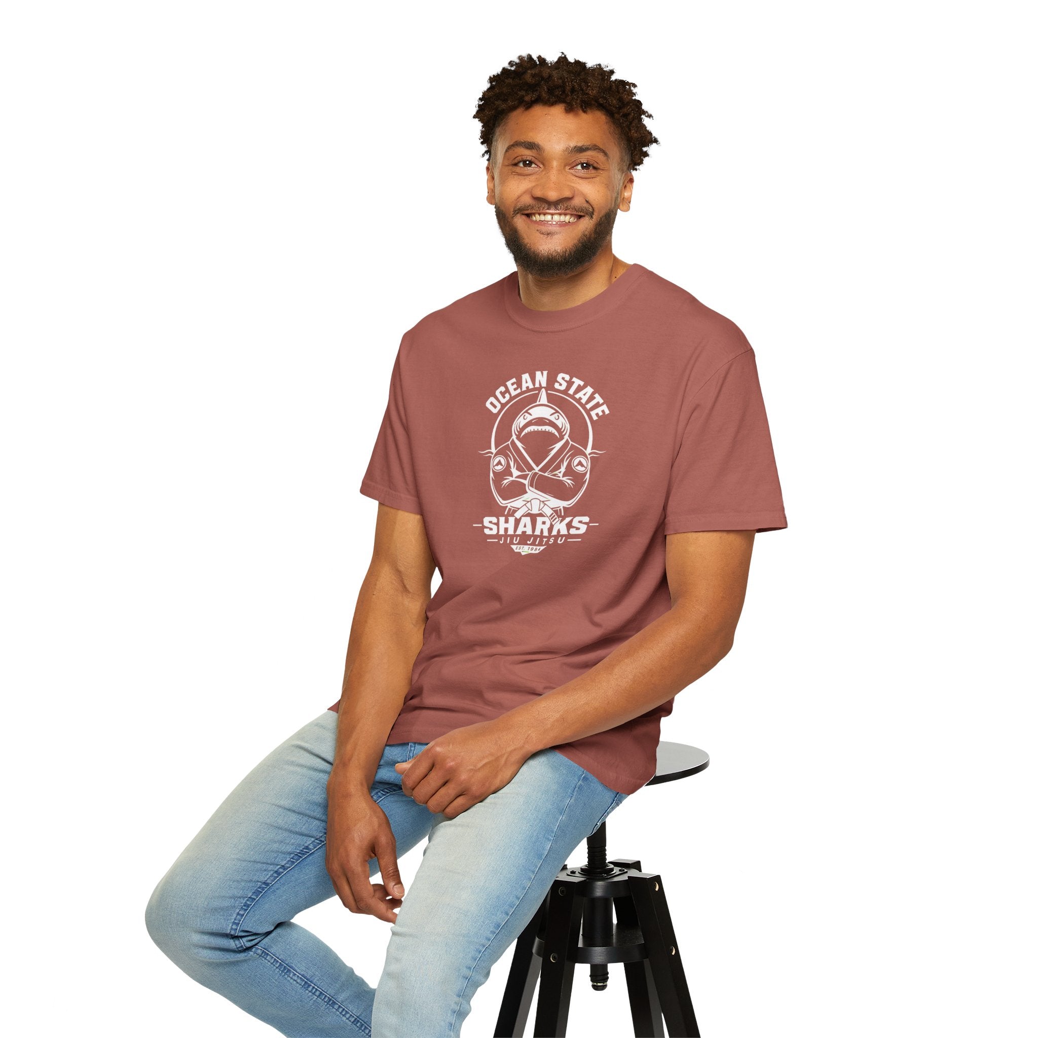 Ocean State Shark Jiu Jitsu T-Shirt
