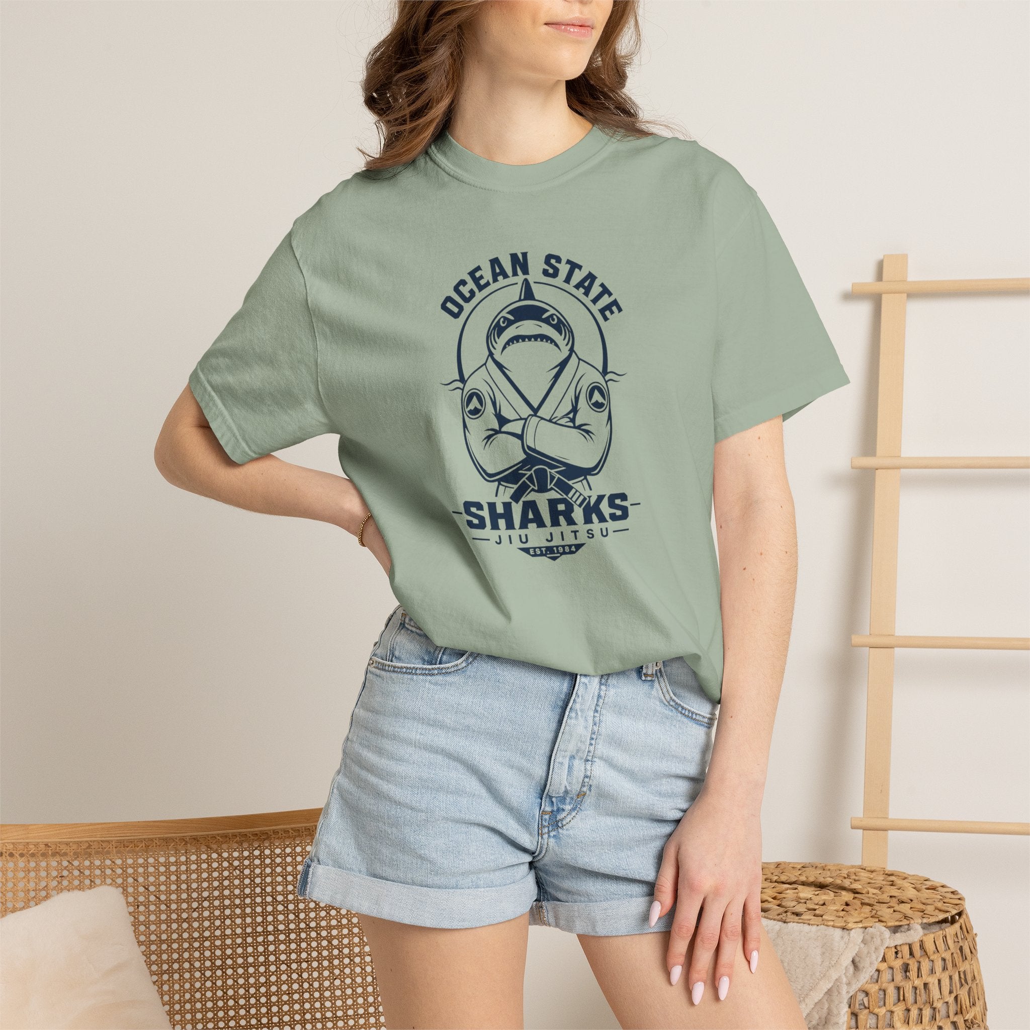 Ocean State Shark Jiu Jitsu T-Shirt