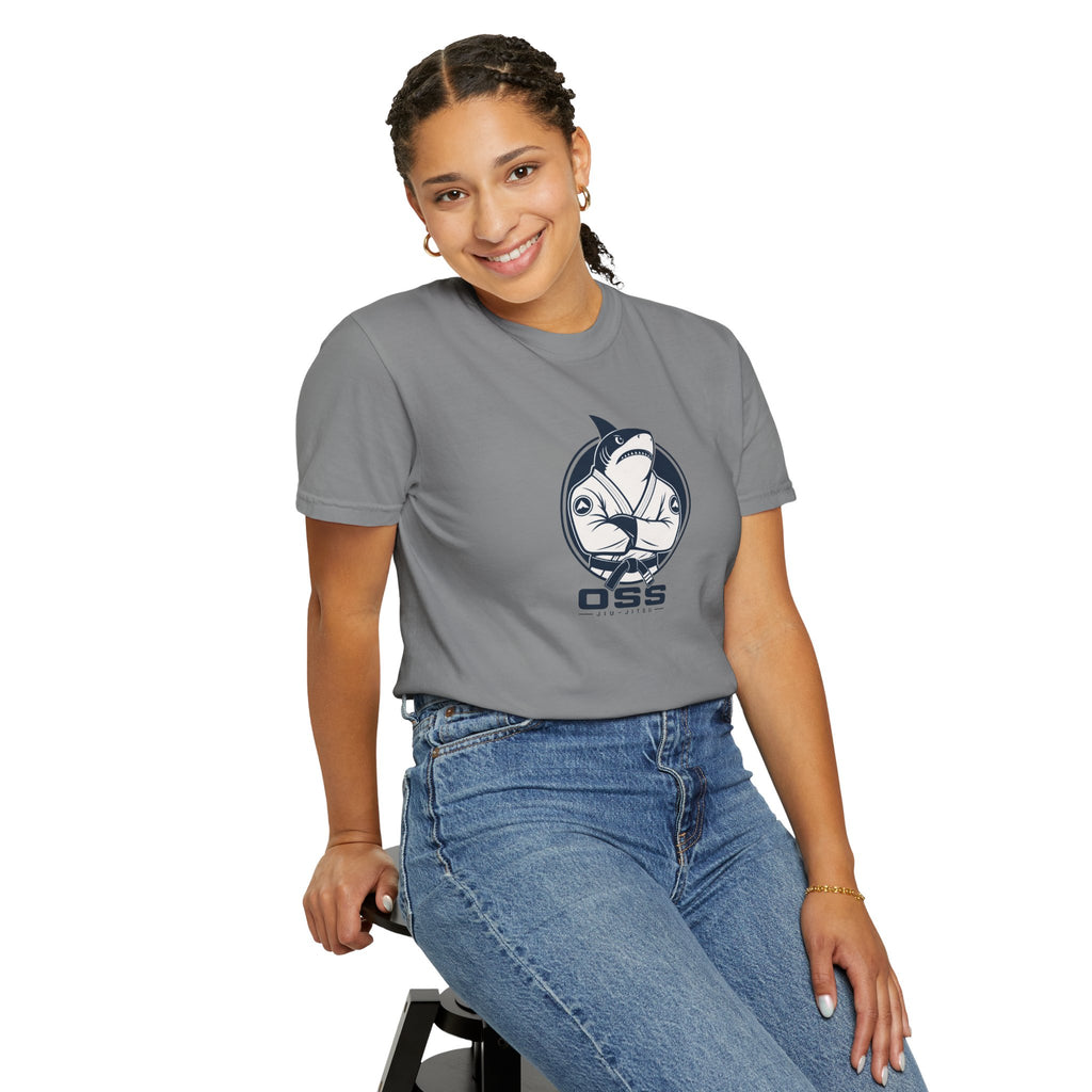 Jiu Jitsu Shark Logo Tee - OSS Graphic T-Shirt