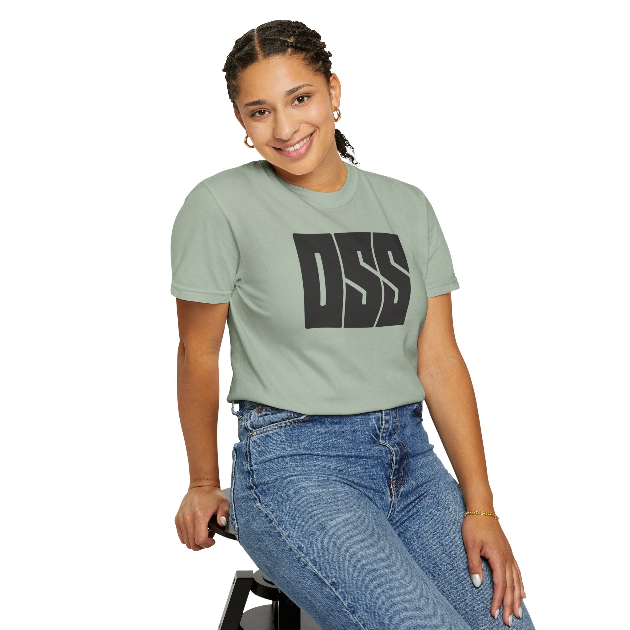 Oss brazilian jiu jitsu text graphic tee
