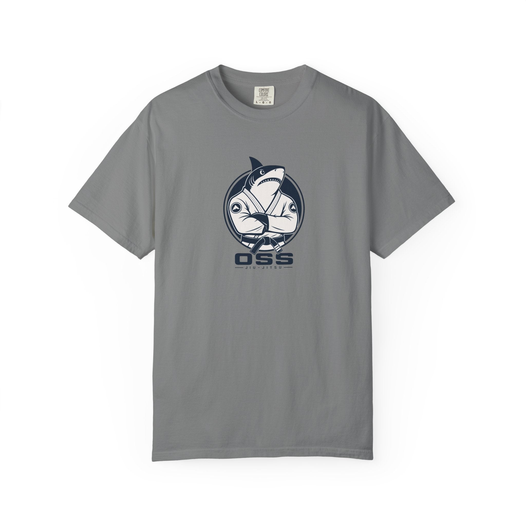 Jiu Jitsu Shark Logo Tee - OSS Graphic T-Shirt