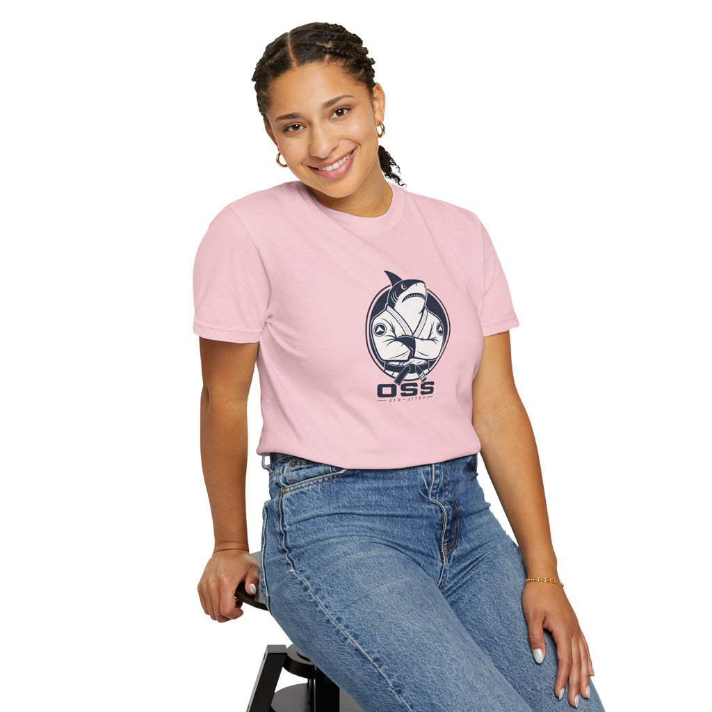 Jiu Jitsu Shark Logo Tee - OSS Graphic T-Shirt