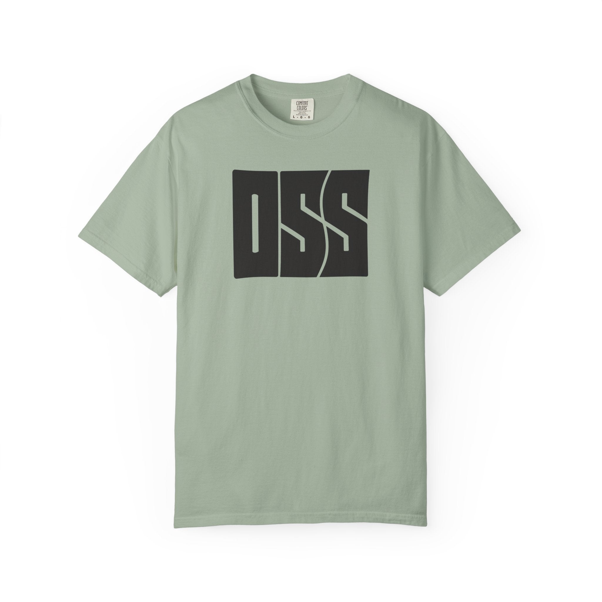 Oss brazilian jiu jitsu text graphic tee