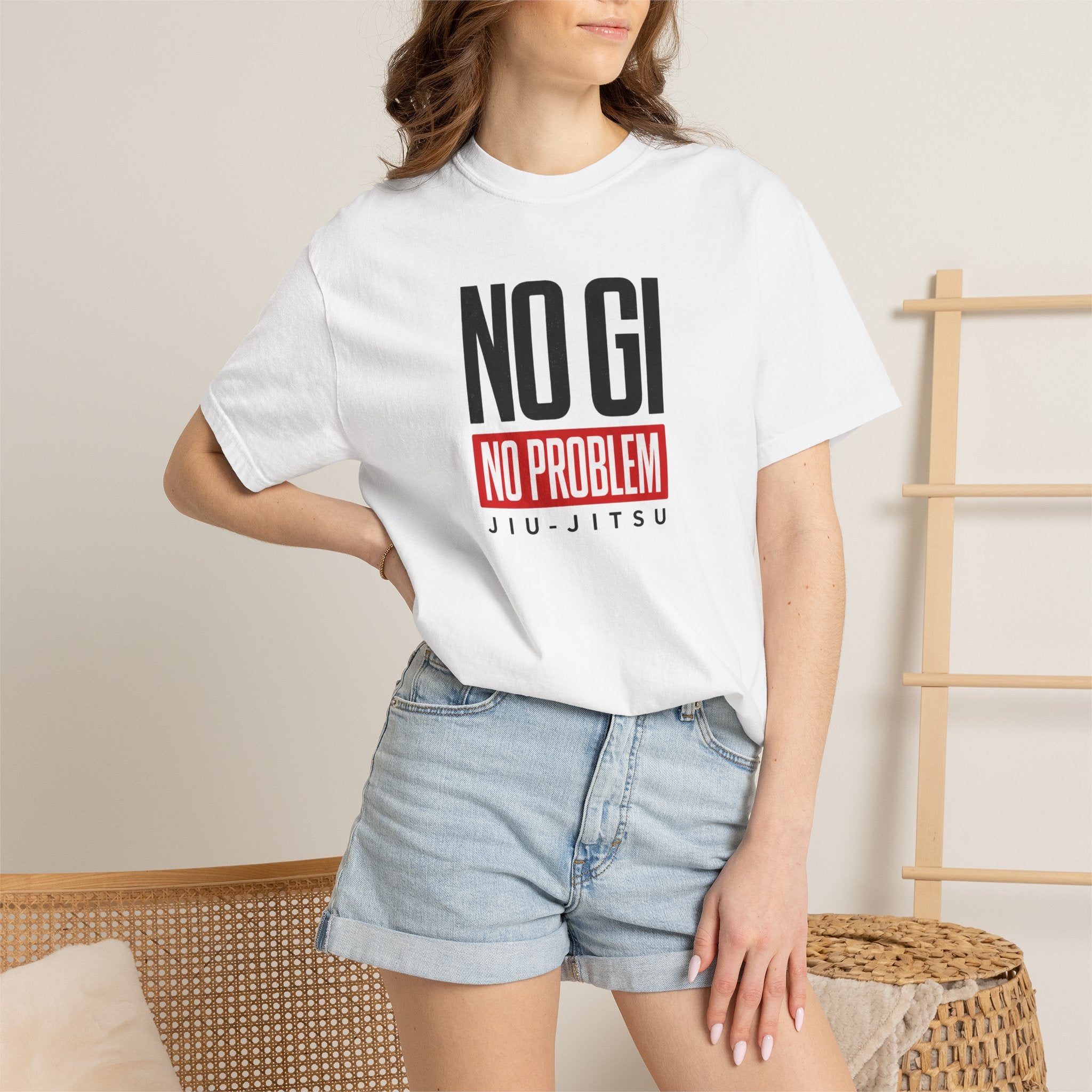 No Gi No Problem Jiu-Jitsu Graphic Tee