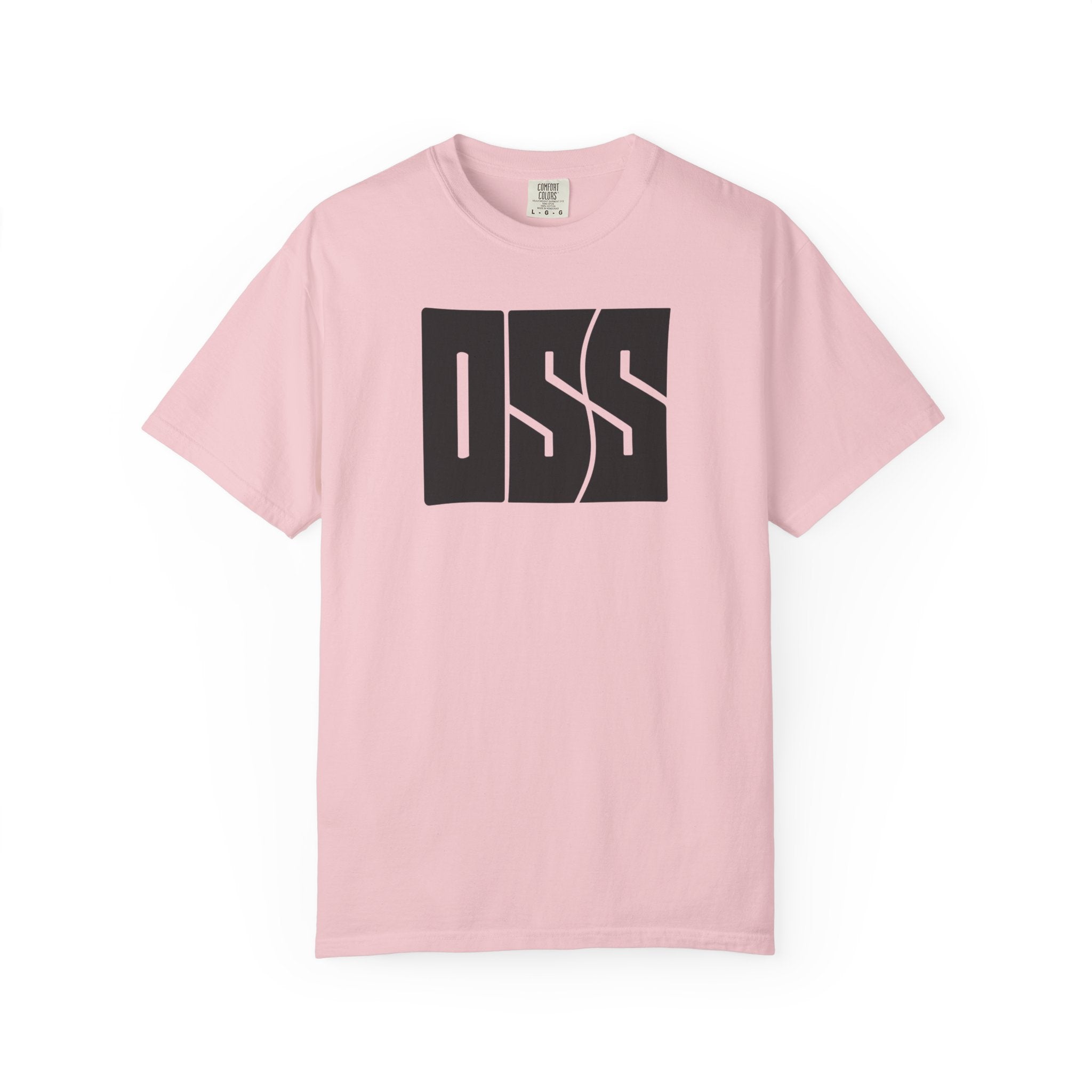Oss brazilian jiu jitsu text graphic tee