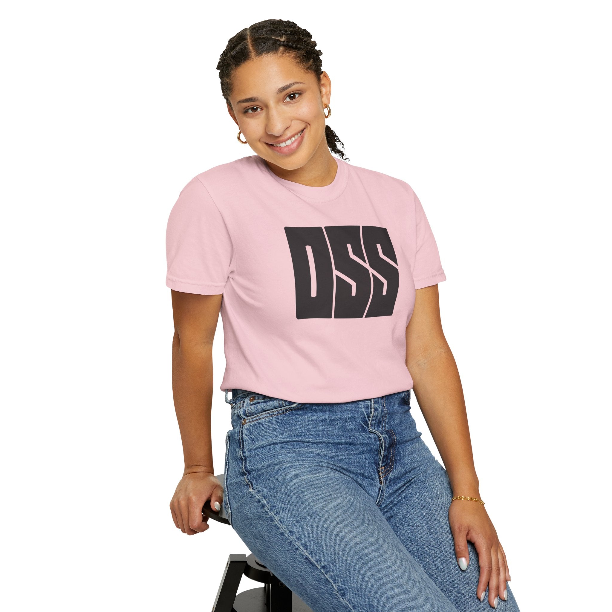 Oss brazilian jiu jitsu text graphic tee