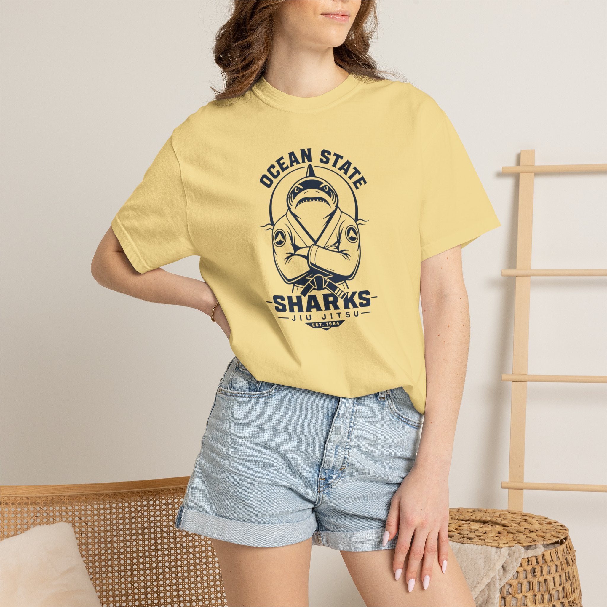 Ocean State Shark Jiu Jitsu T-Shirt