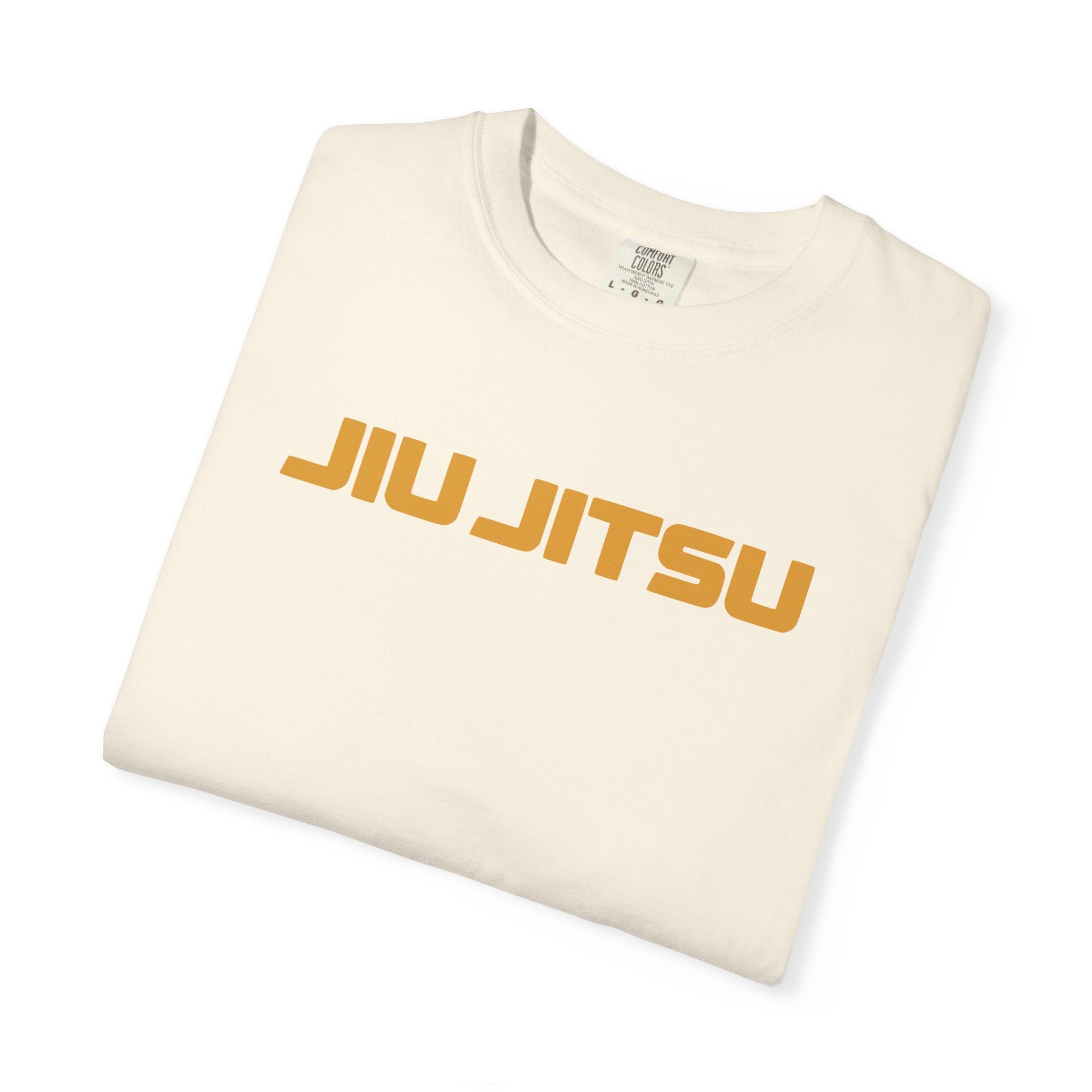 orange jiu jitsu logo plain t-shirt