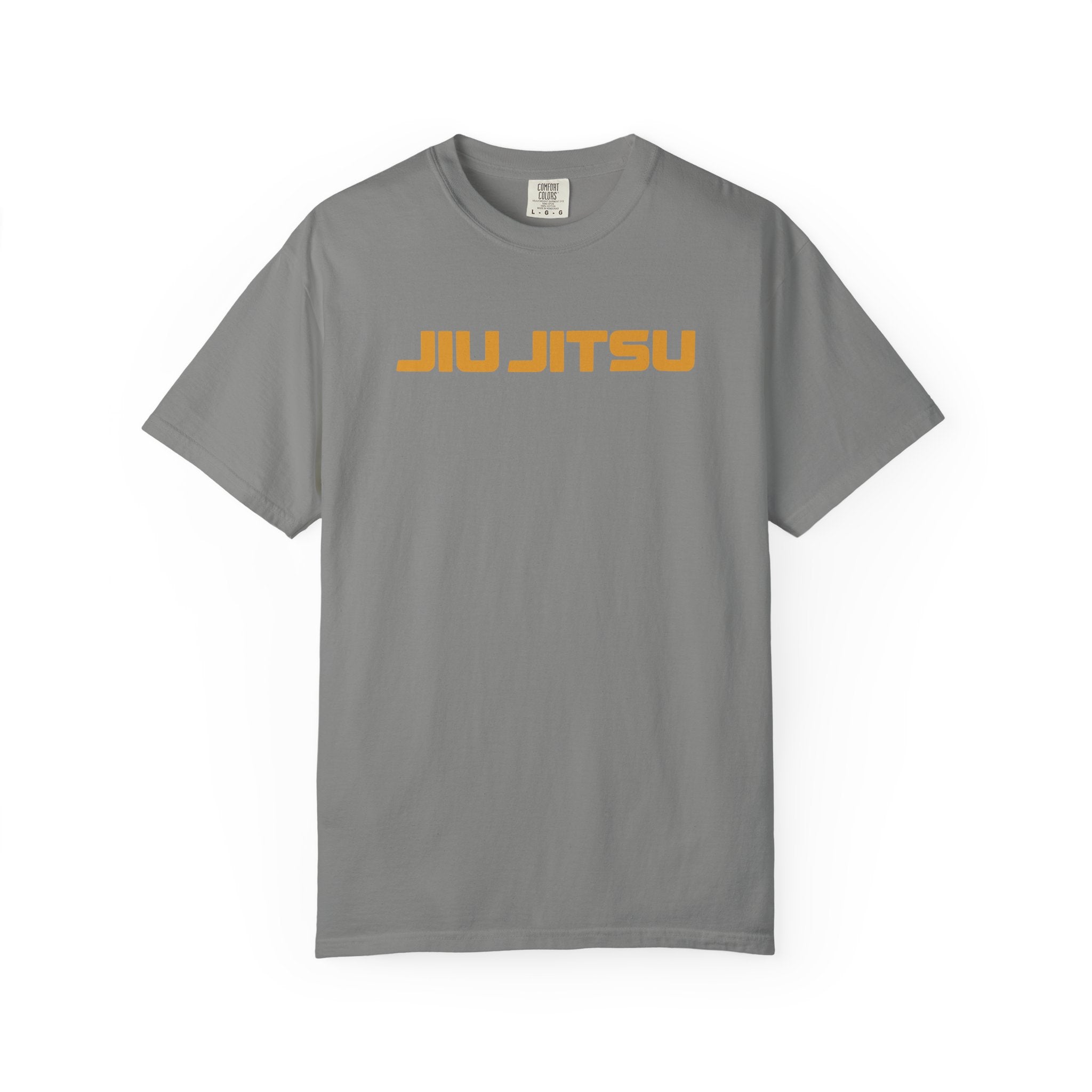 orange jiu jitsu logo plain t-shirt
