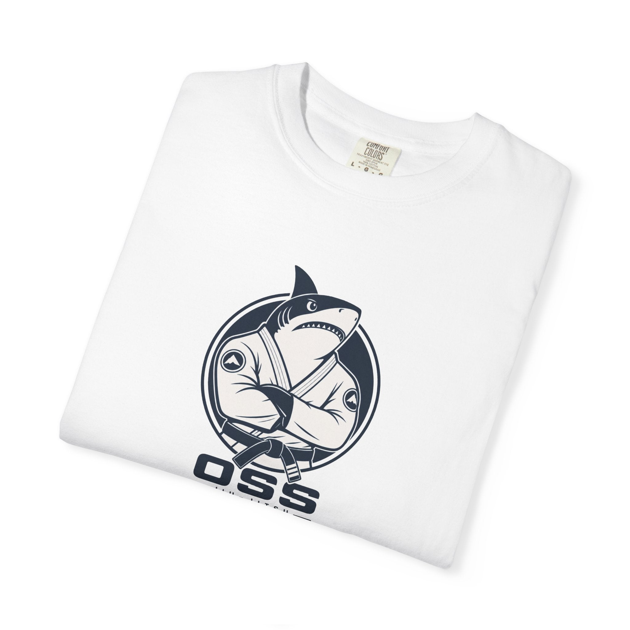 Jiu Jitsu Shark Logo Tee - OSS Graphic T-Shirt